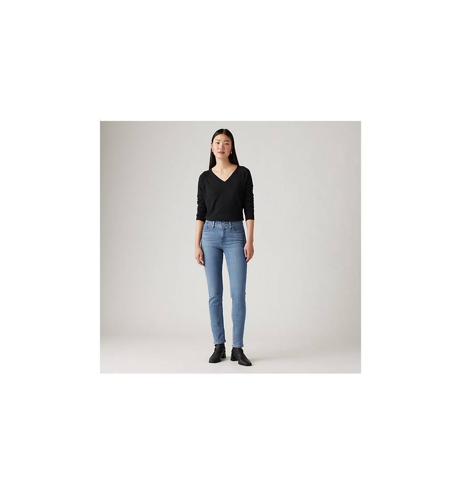Blue Skinny Jeans for Women  SOUL OF NOMAD Women's Denim Akira Miramar