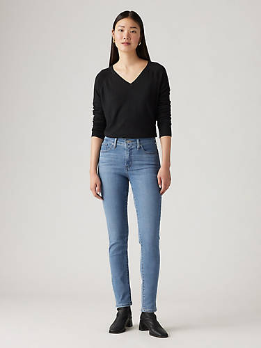 리바이스 Levi 311 Shaping Skinny Womens Jeans,Lapis - Medium Wash
