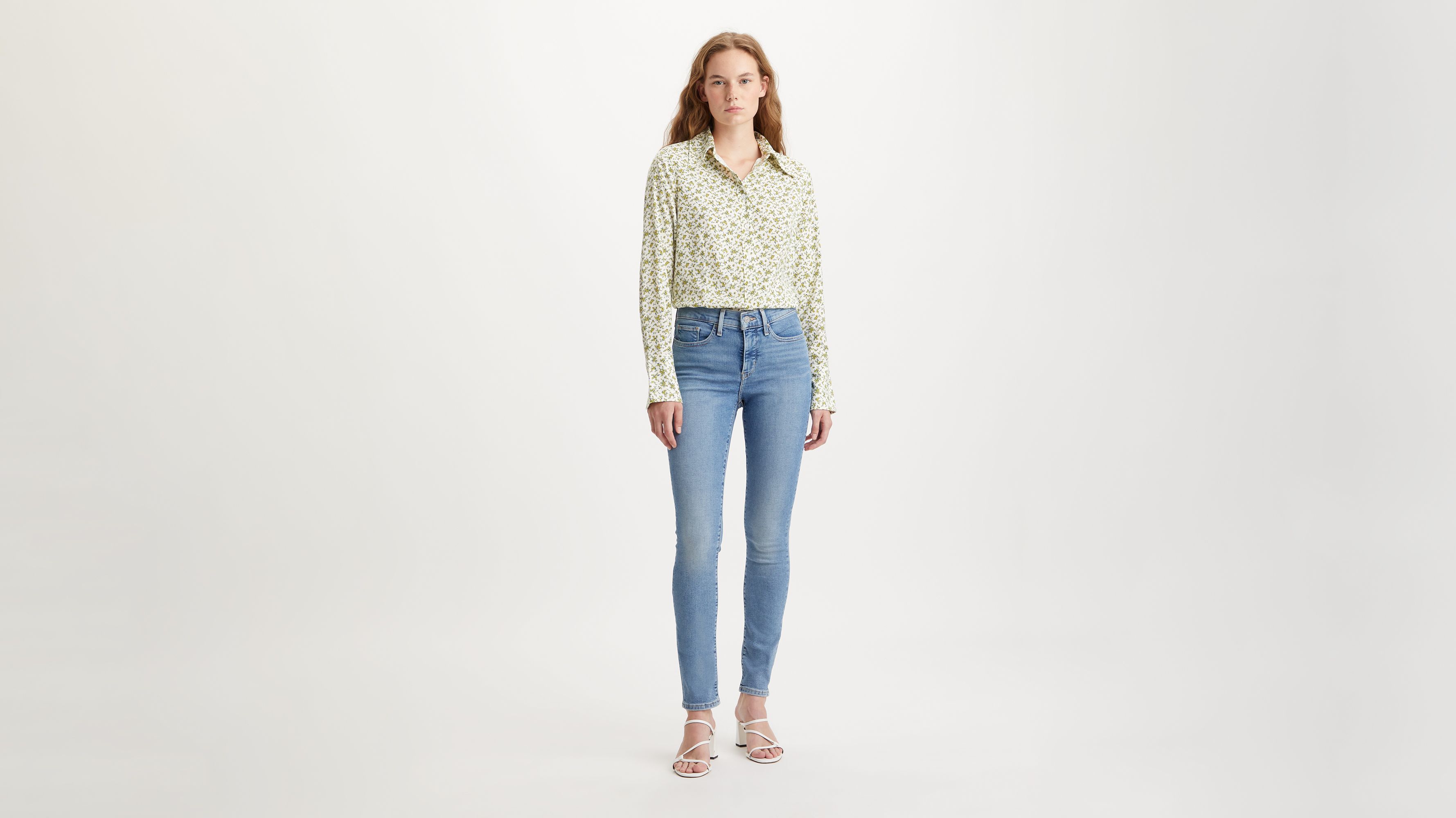 Levi's Jean Tiro Alto Mom light blue - ESD Store fashion, footwear