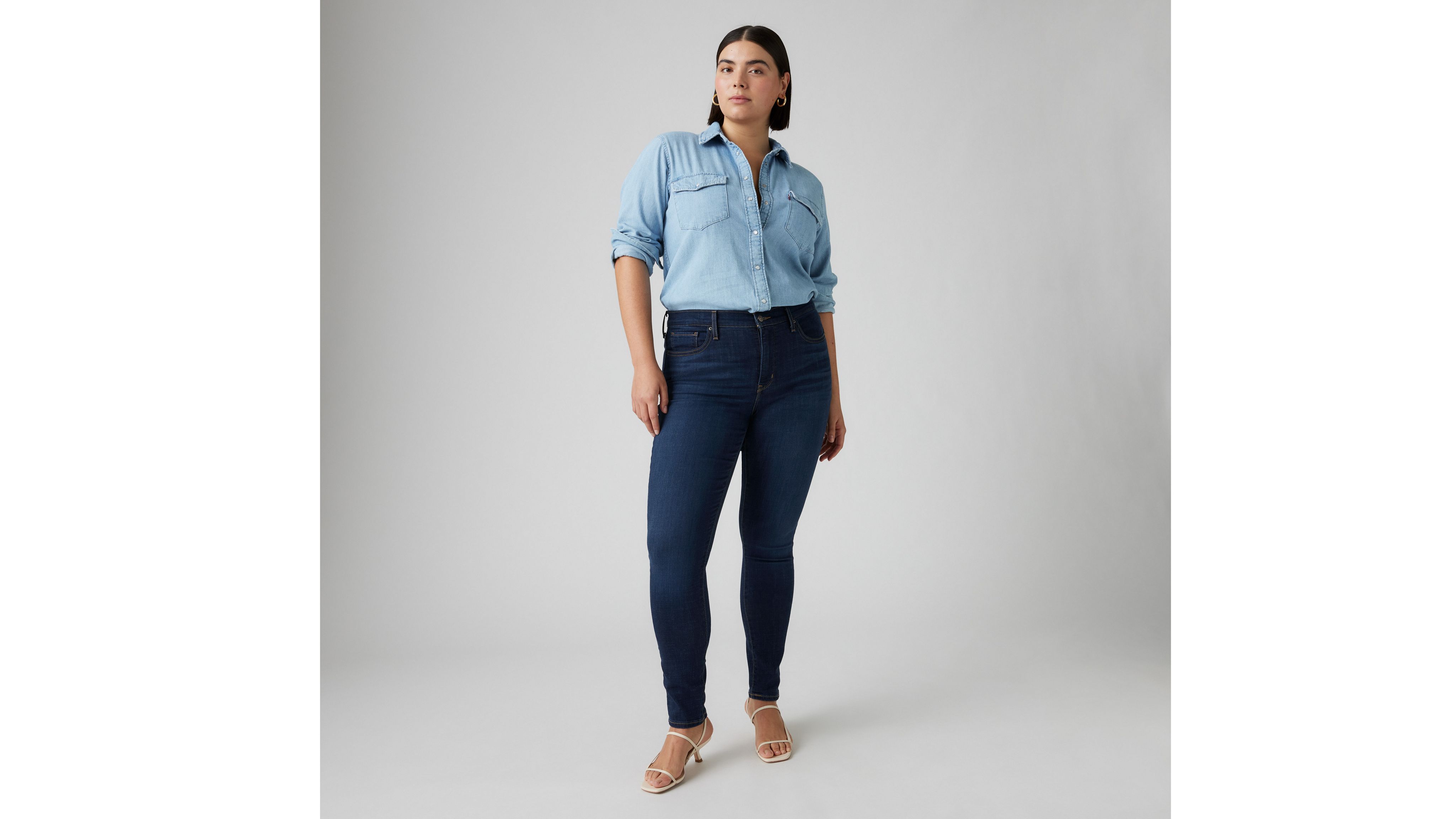 311™ Shaping Skinny Jeans - Blue | Levi's® GB