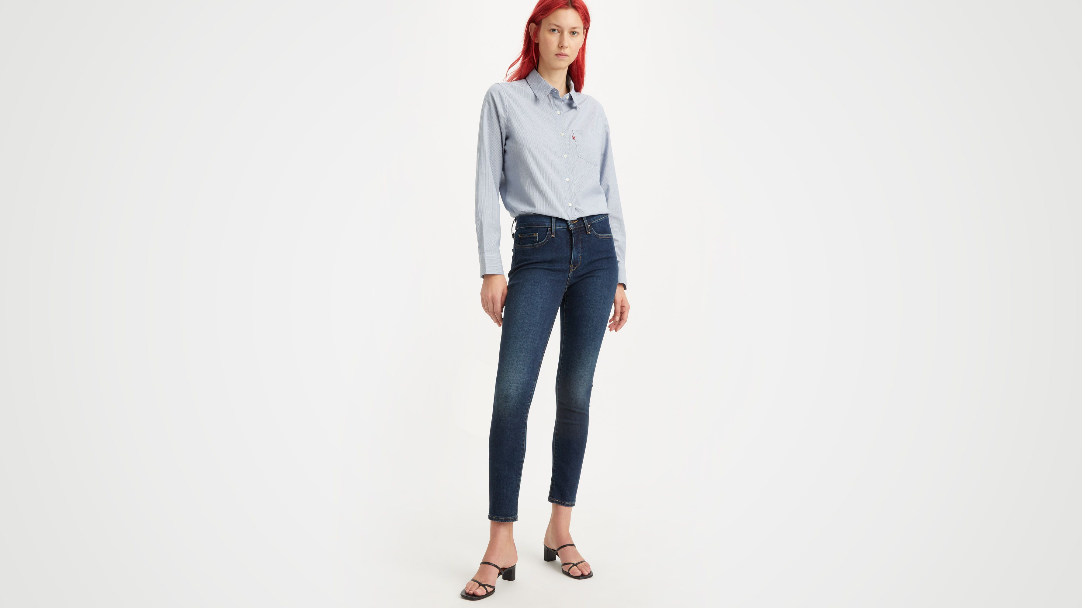 311 Shaping Skinny Women's Jeans - Dark Wash | Levi's® US