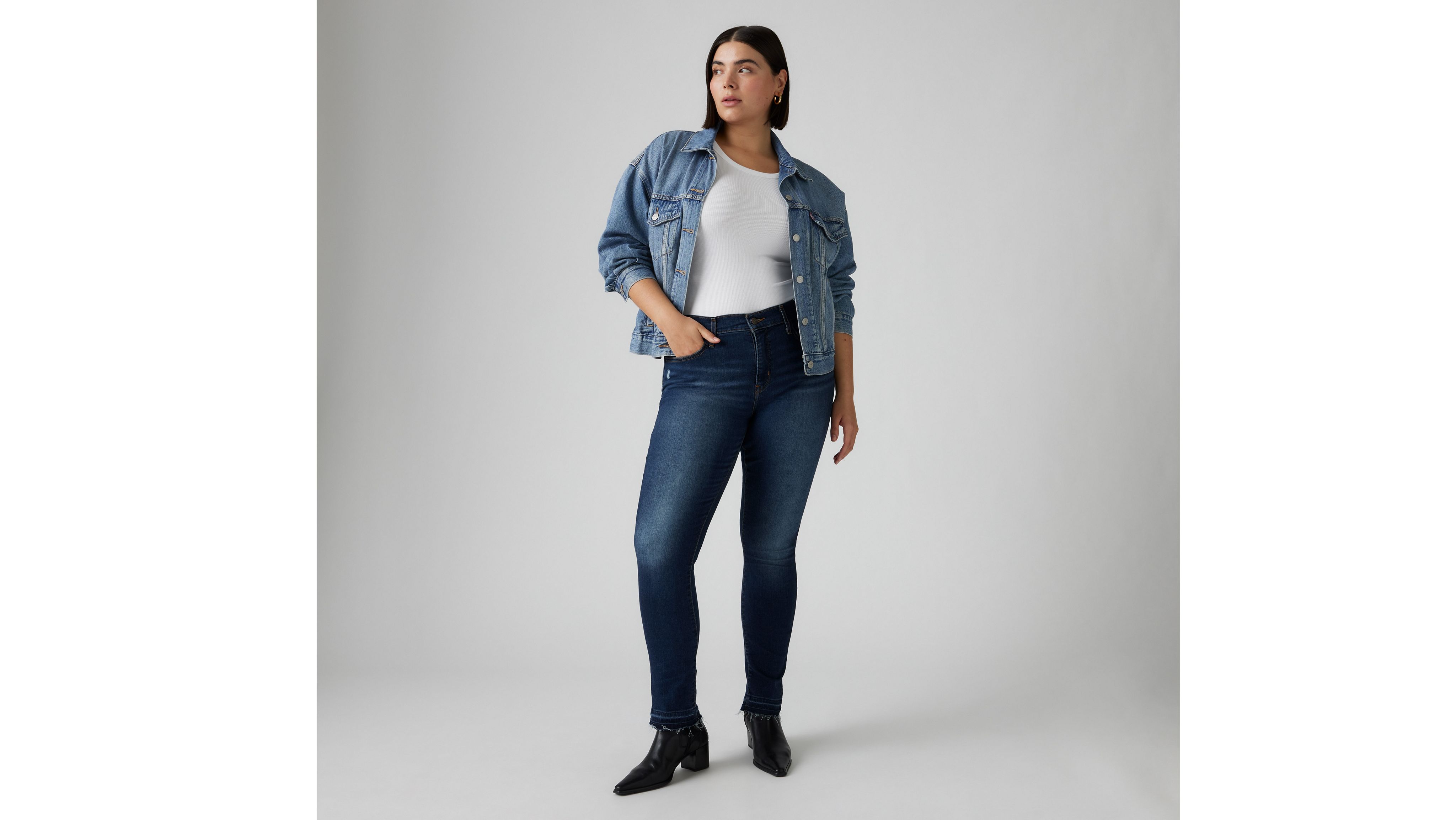 311 Jean filiforme moulant pour femme 7