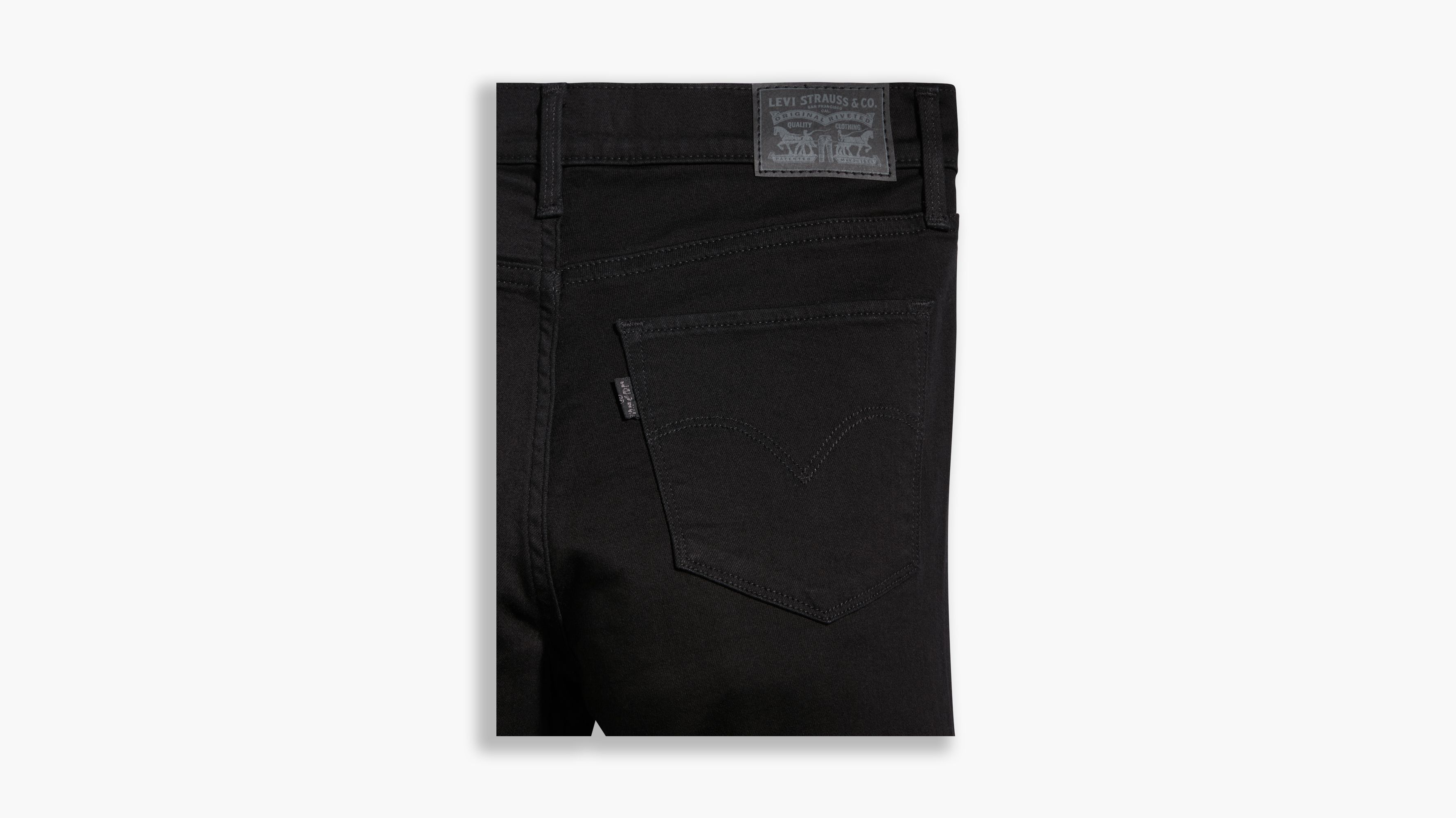 Jeans best sale levis black