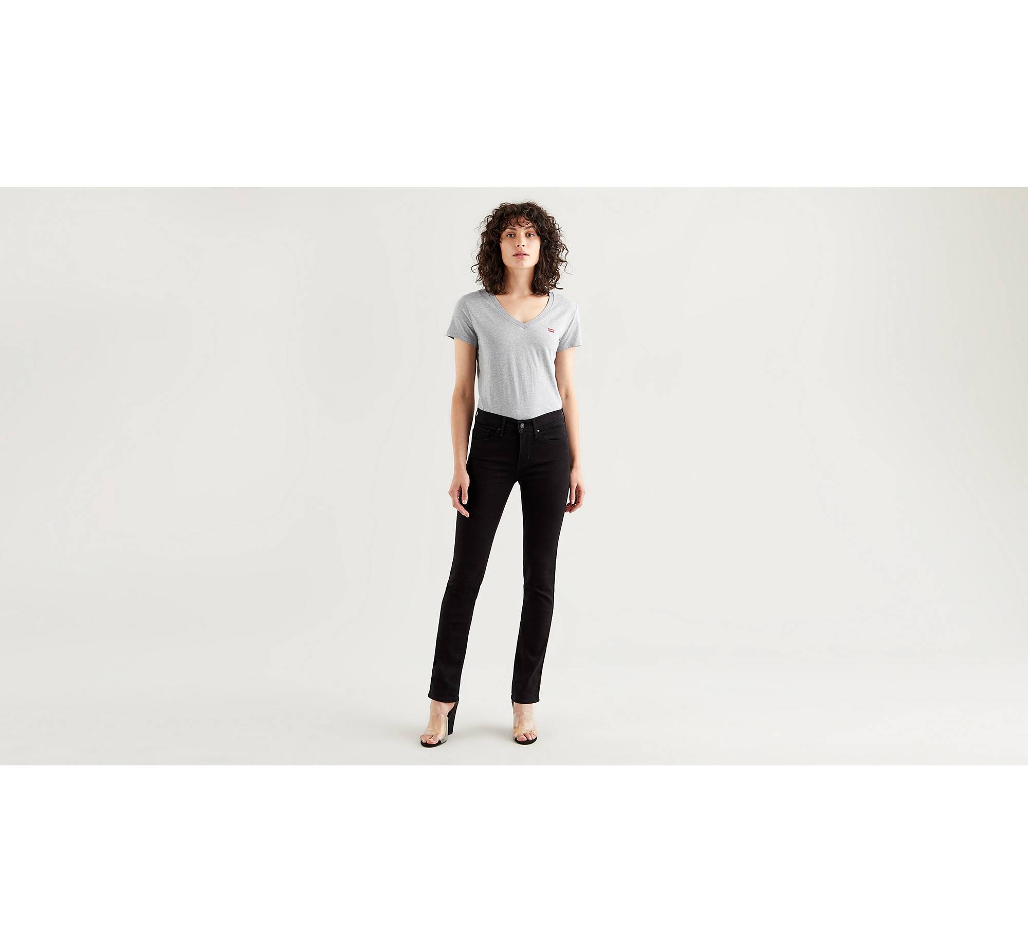 312™ Shaping Slim Jeans - Black | Levi's® ME