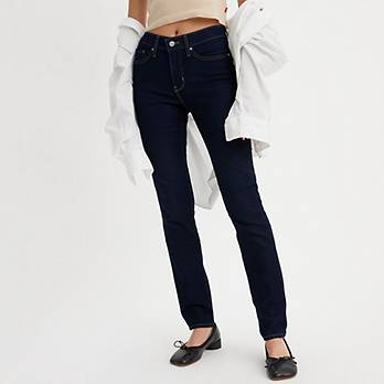 312™ Formgivende jeans med slank pasform 5