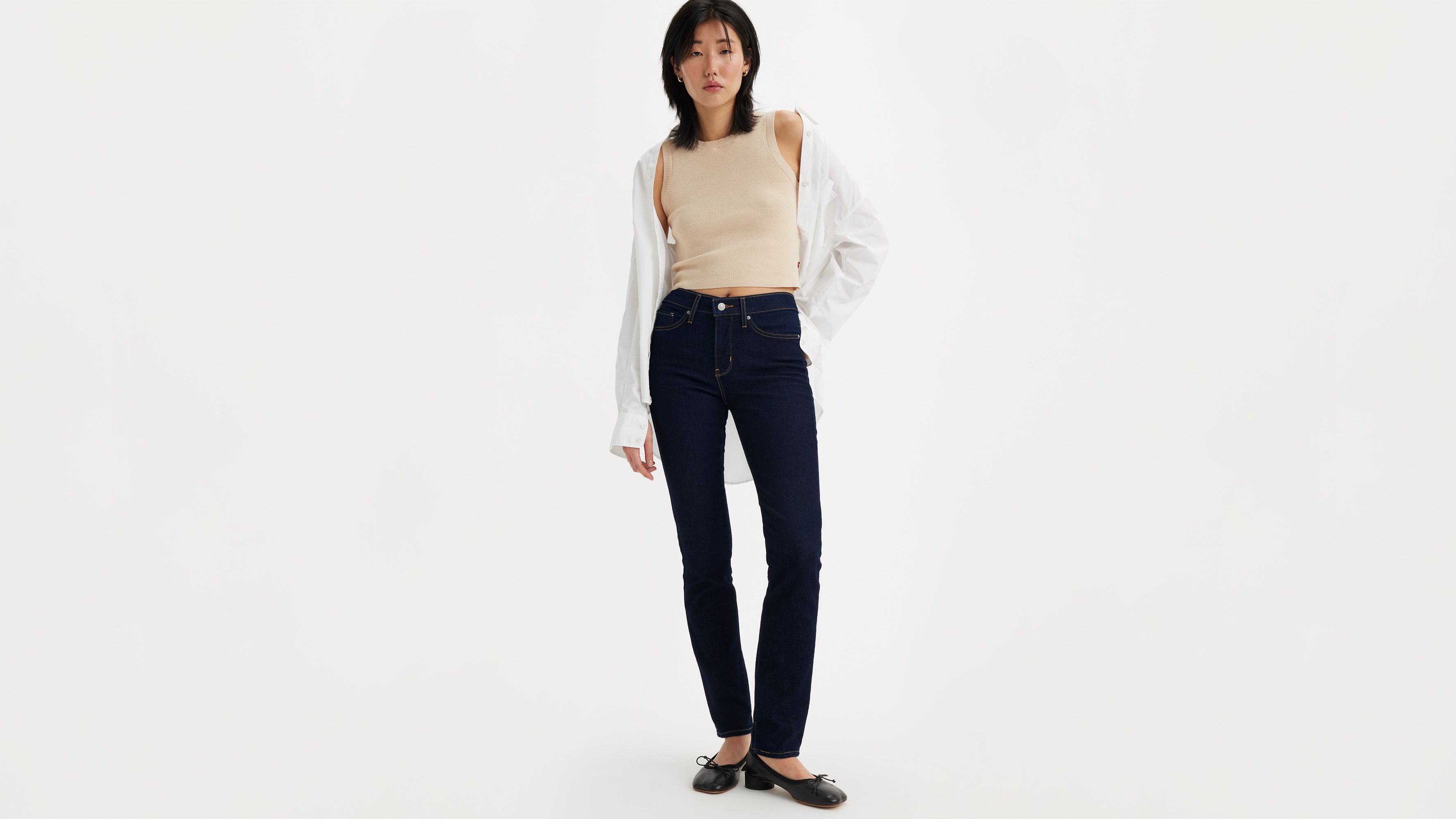 312 Shaping Slim Women's Jeans - Dark Wash | Levi's® US