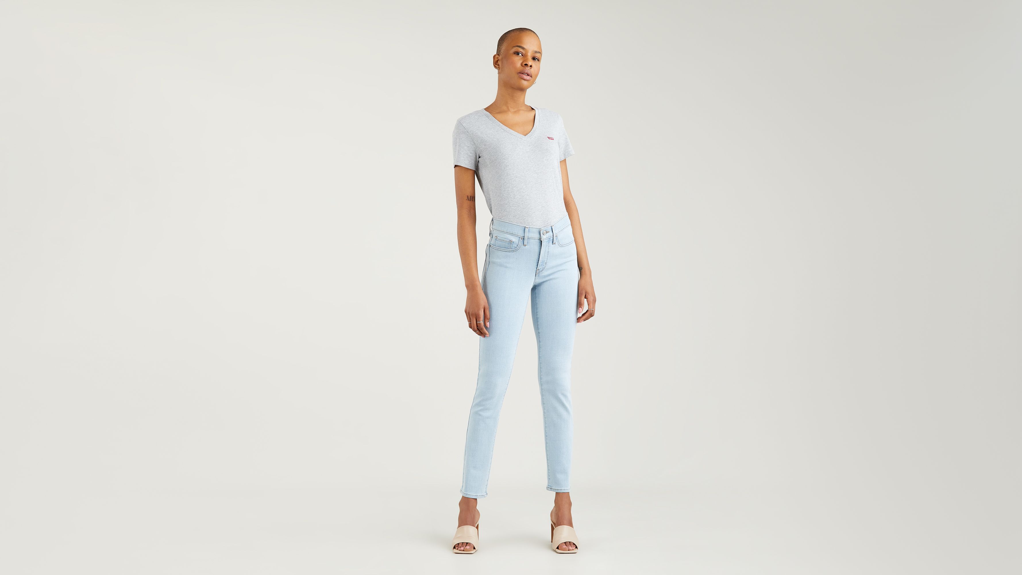 312™ Shaping Slim Jeans - Blue | Levi's® XK