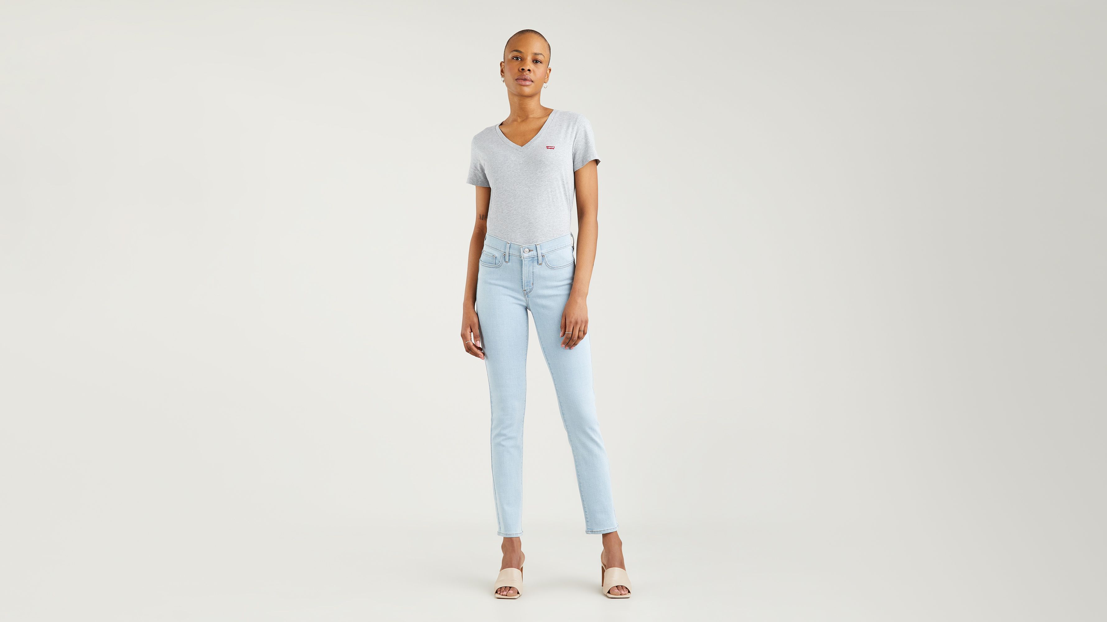 312™ Shaping Slim Jeans - Blue | Levi's® AD