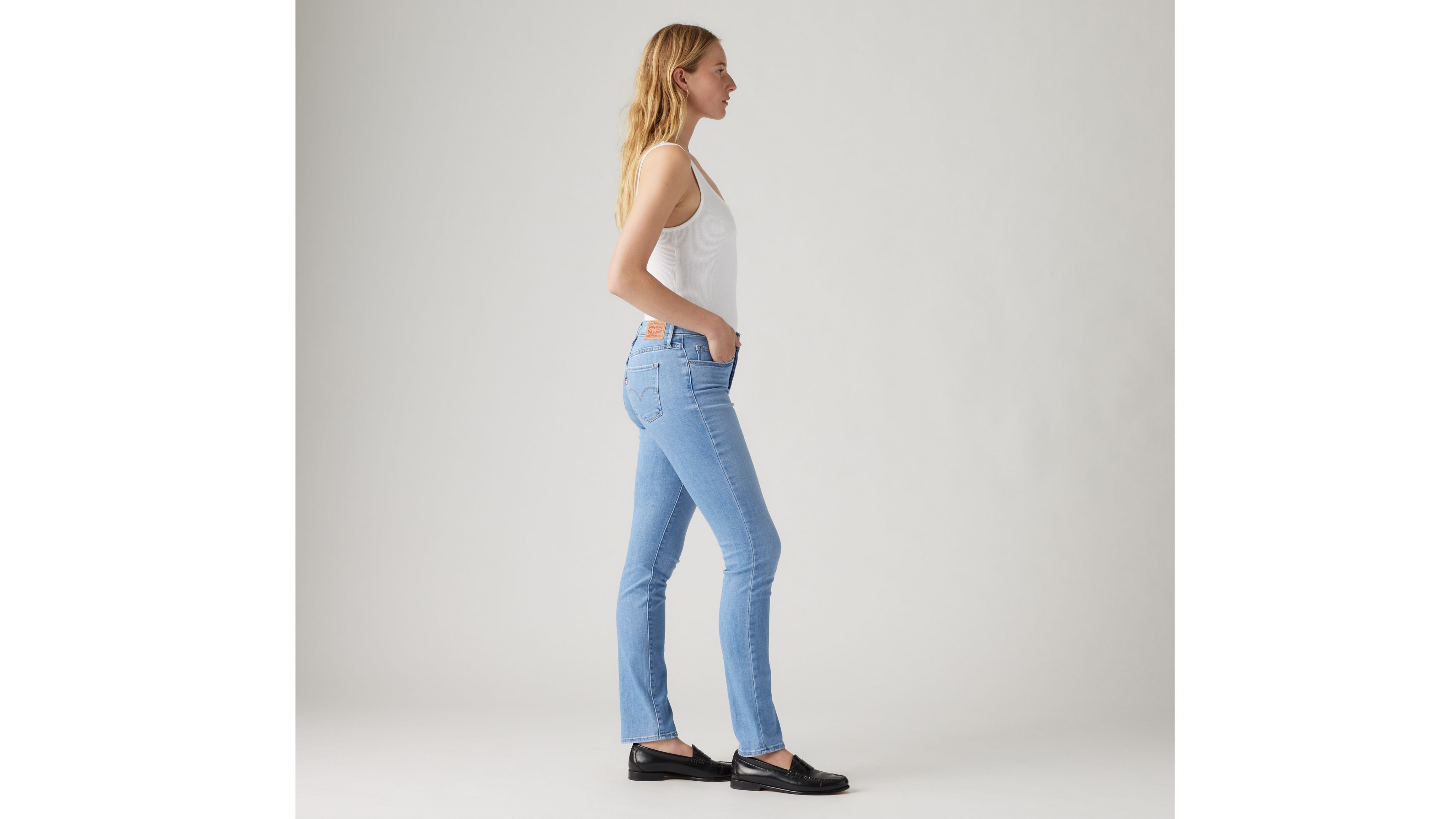 Levi's Women's 312 Shaping Mid Rise Slim Jeans - Darkest Sky