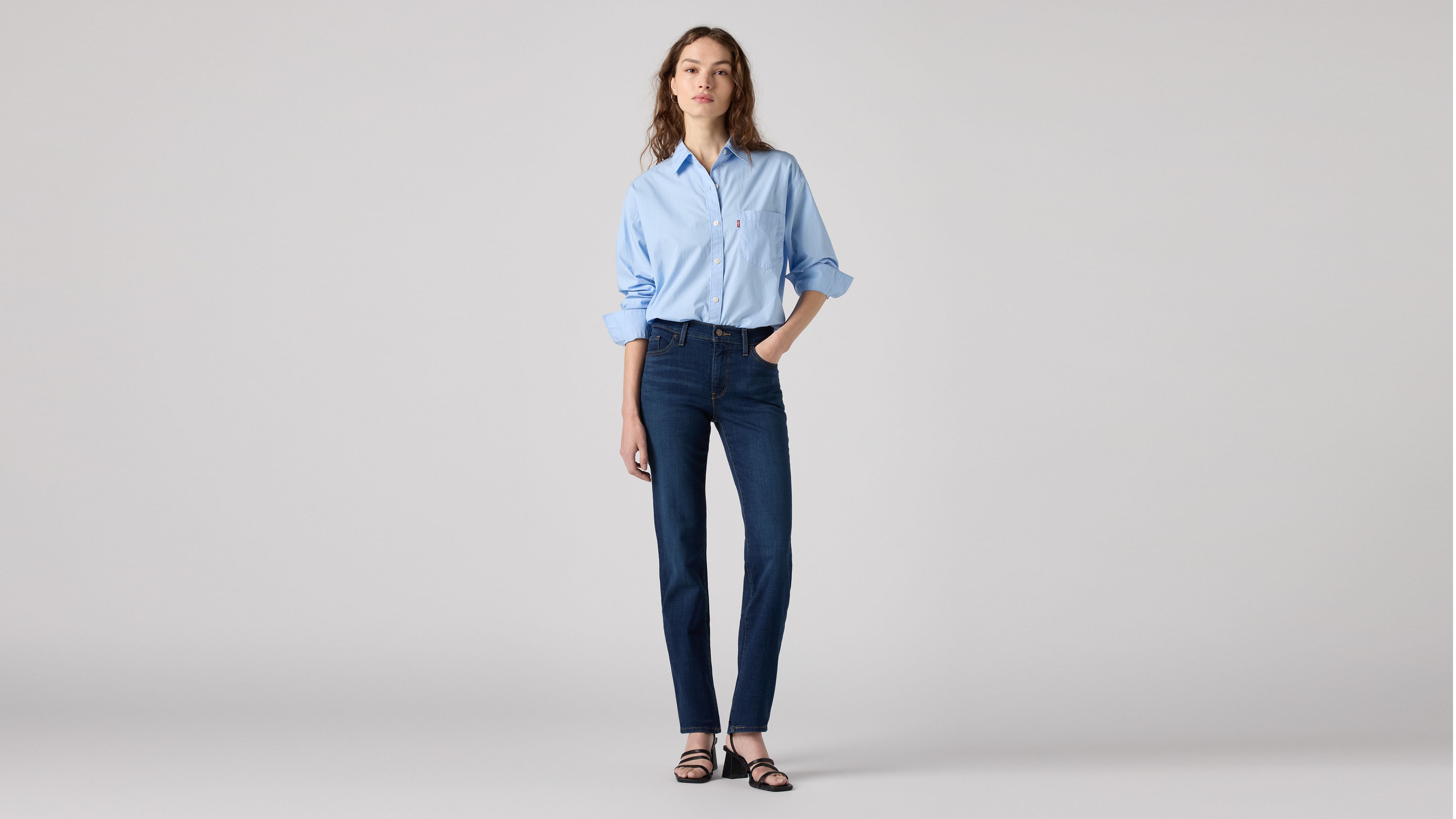 312™ Shaping Slim Jeans - Blue | Levi's® LU