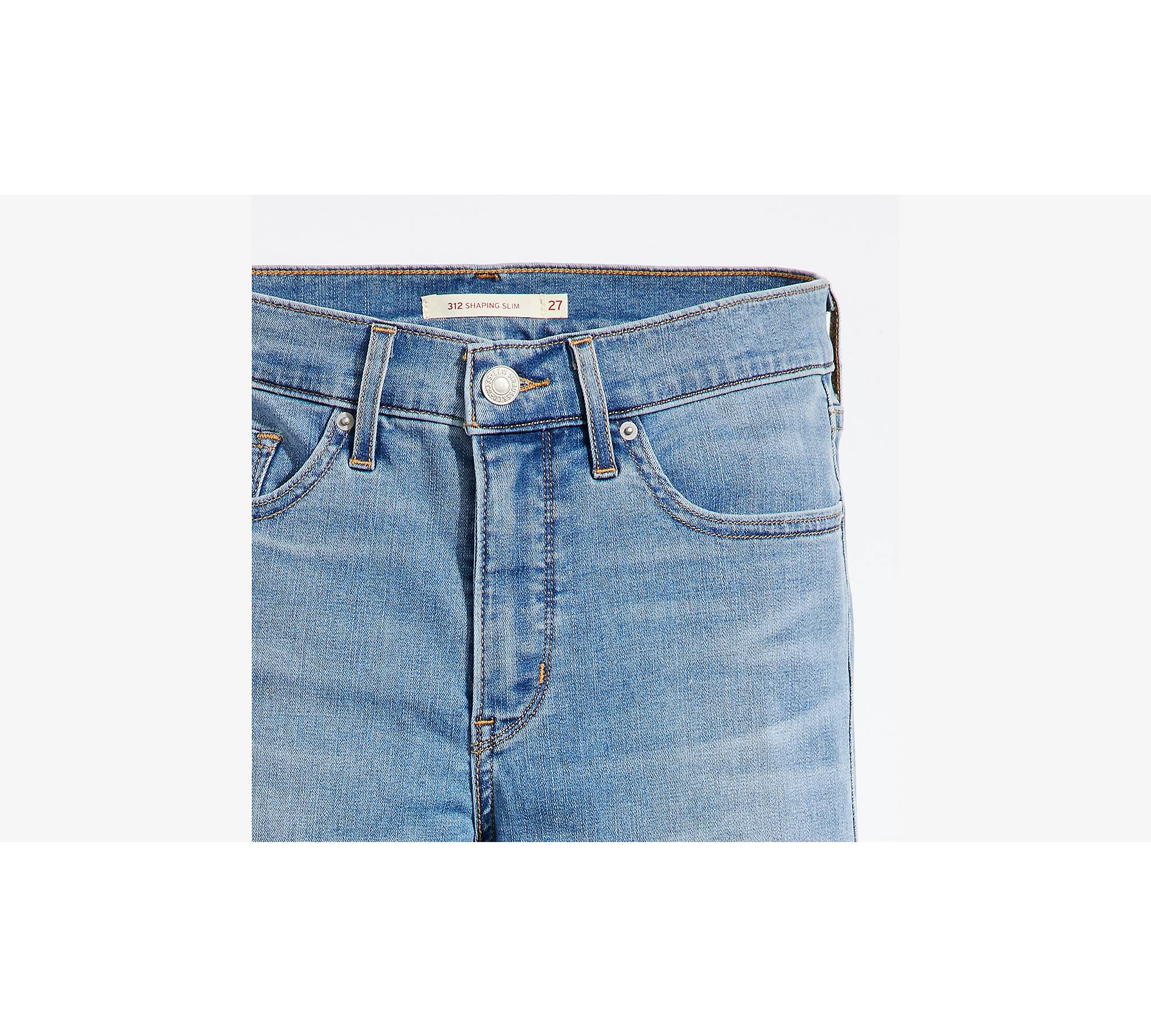 312™ Shaping Slim Lightweight Jeans - Blue | Levi's® GB