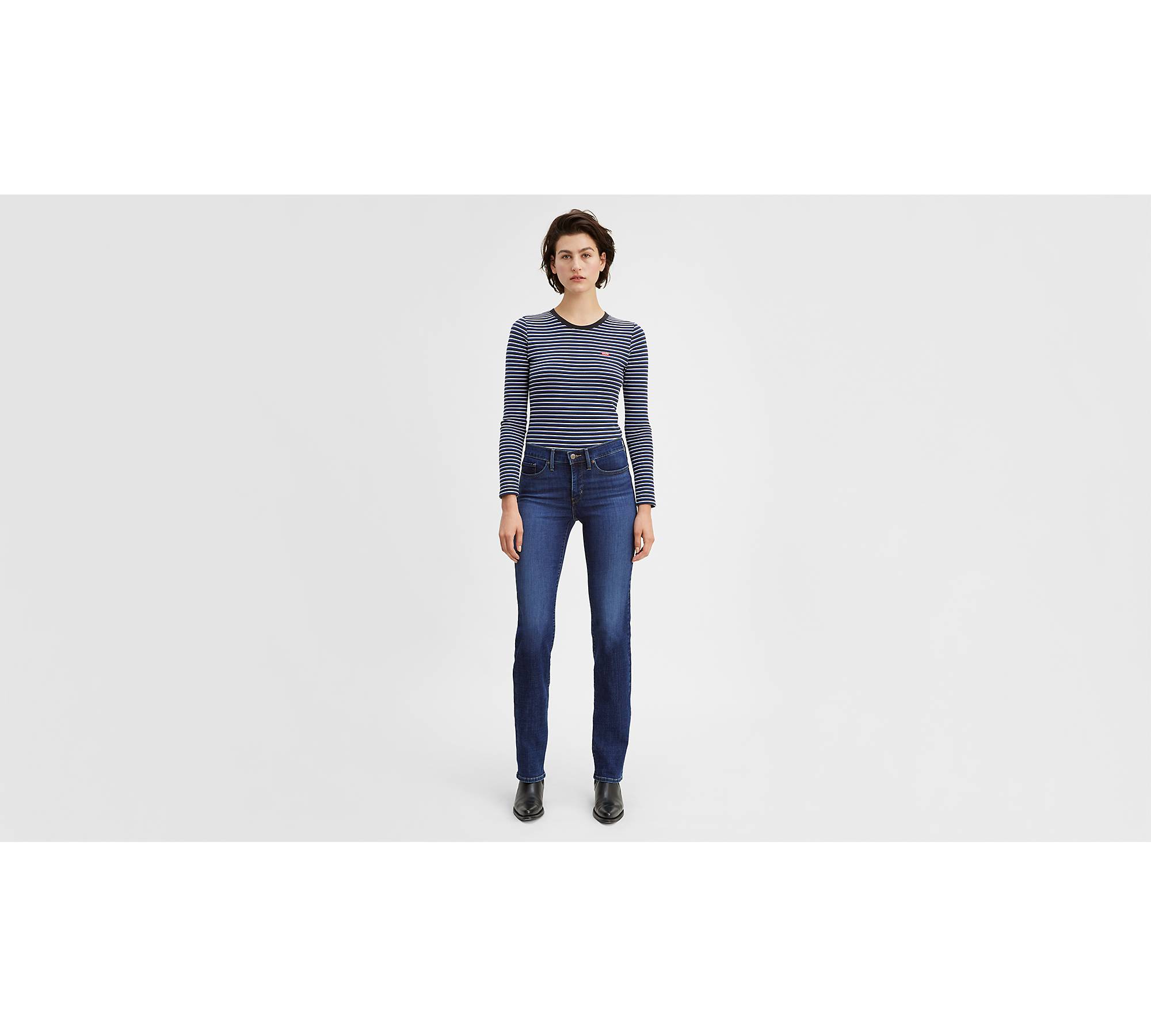 314 Shaping Straight Women's Jeans - Dark Wash | Levi's® CA
