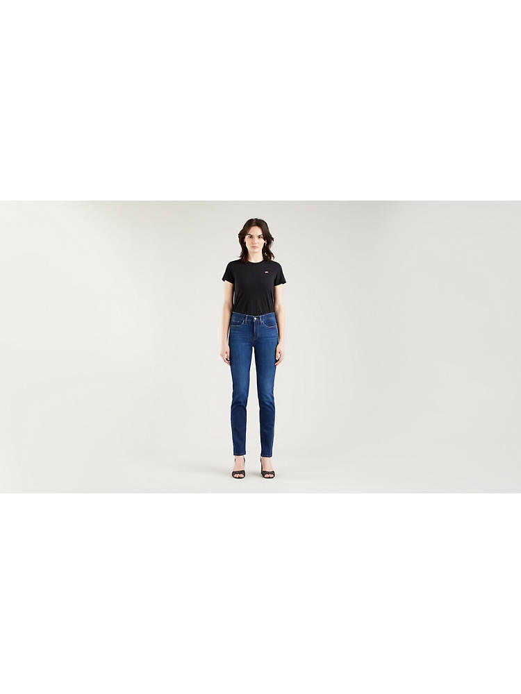 314™ Shaping Straight Jeans - Blue | Levi's® DK