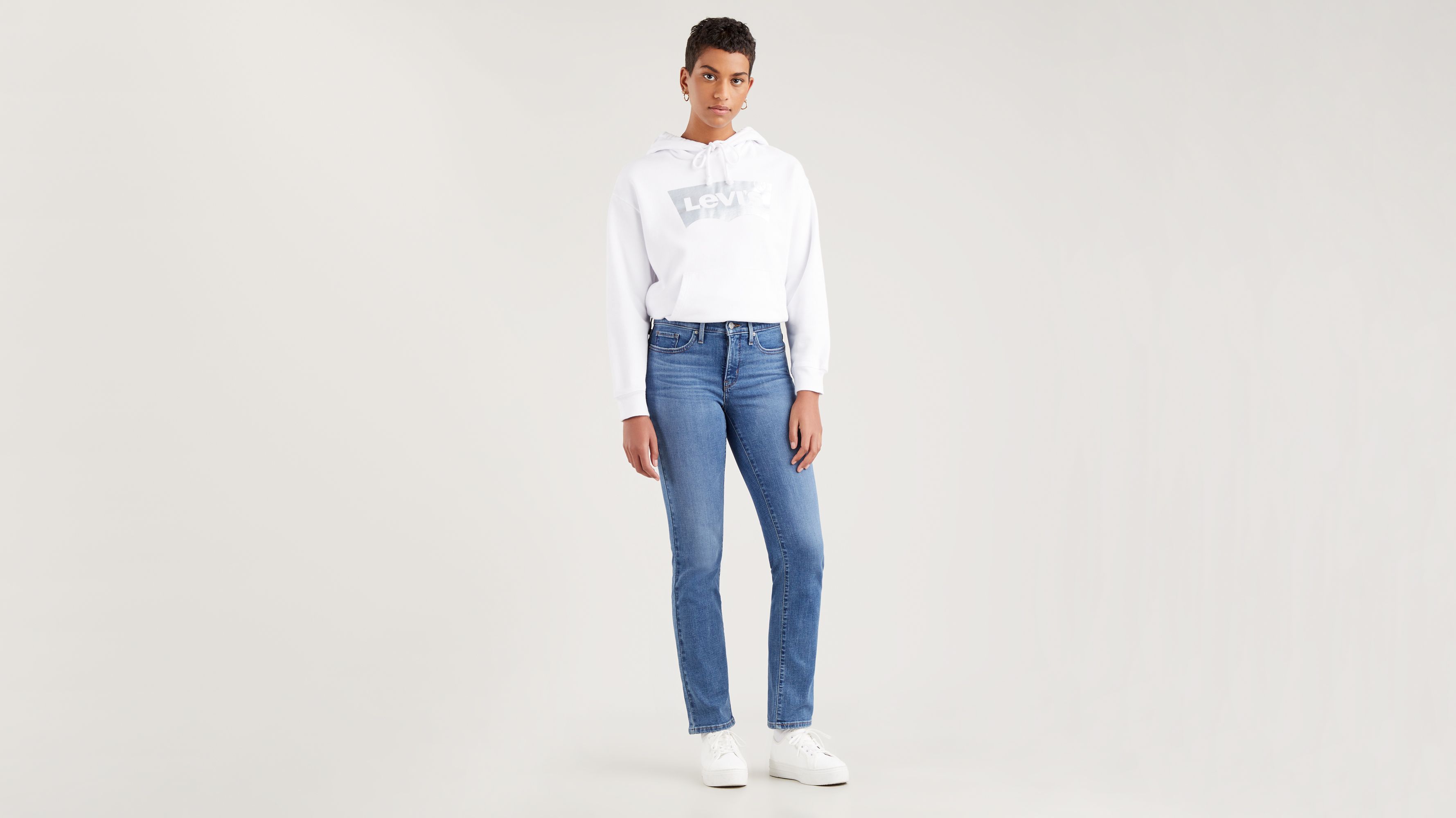 mid rise skinny levi's