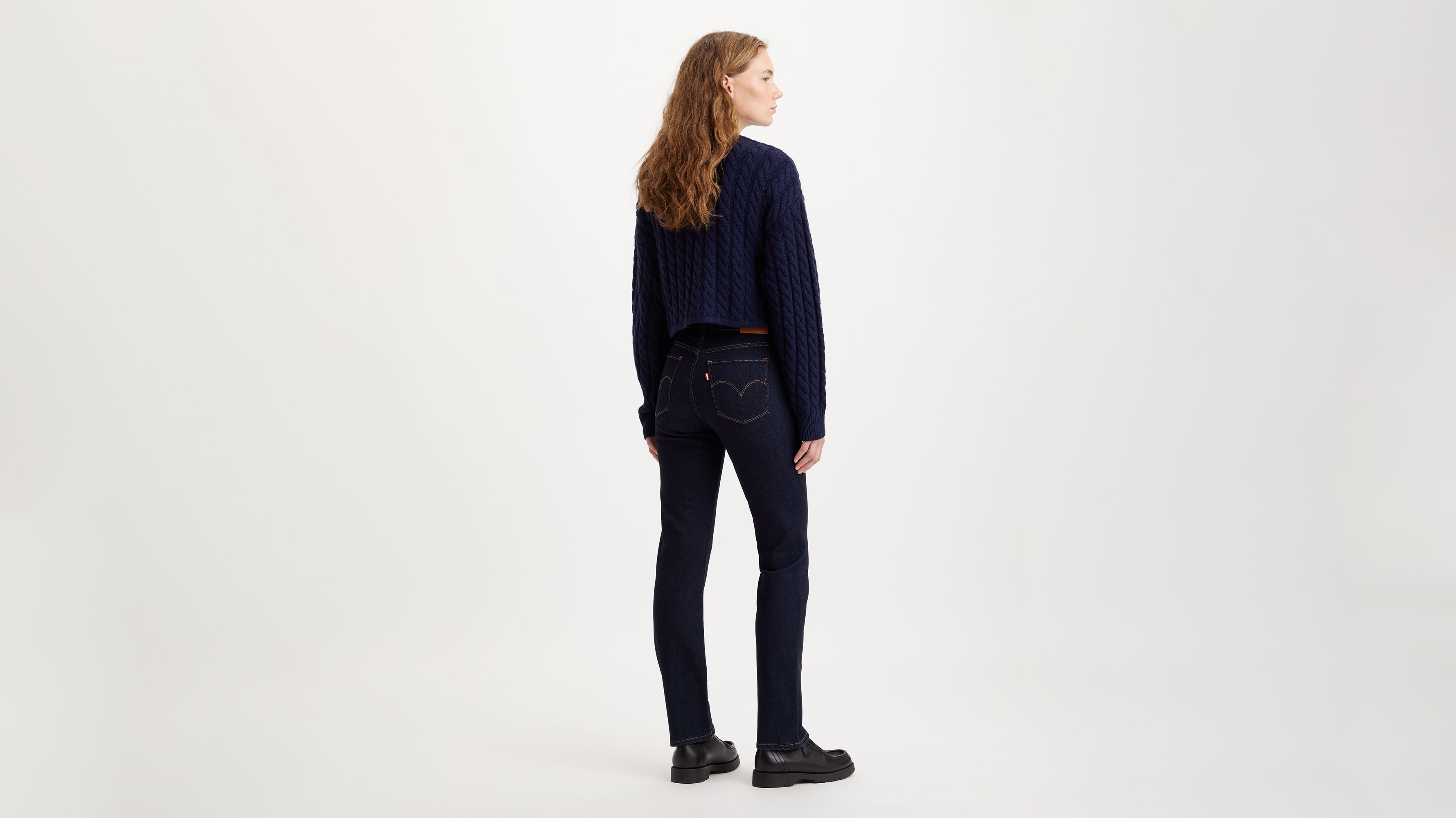 314 Shaping Straight Women's Jeans - Dark Wash | Levi's® CA