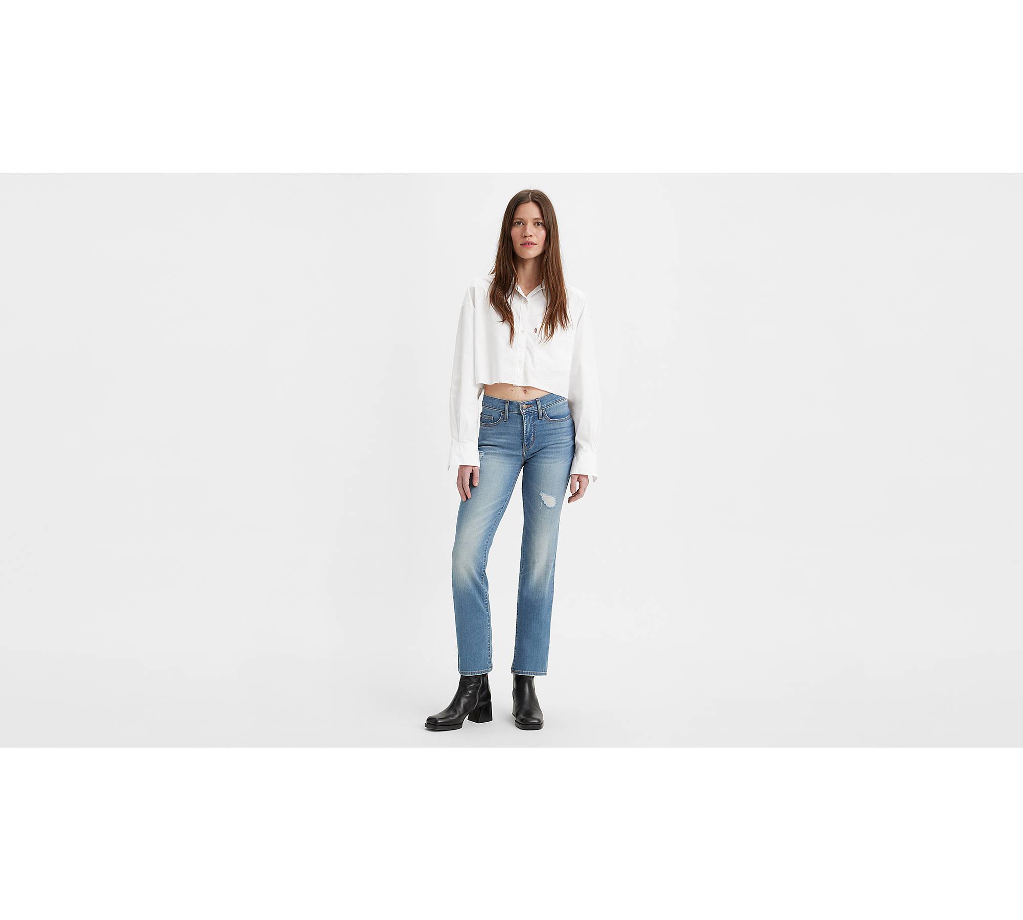 314 Shaping Straight Women's Jeans - Medium Wash