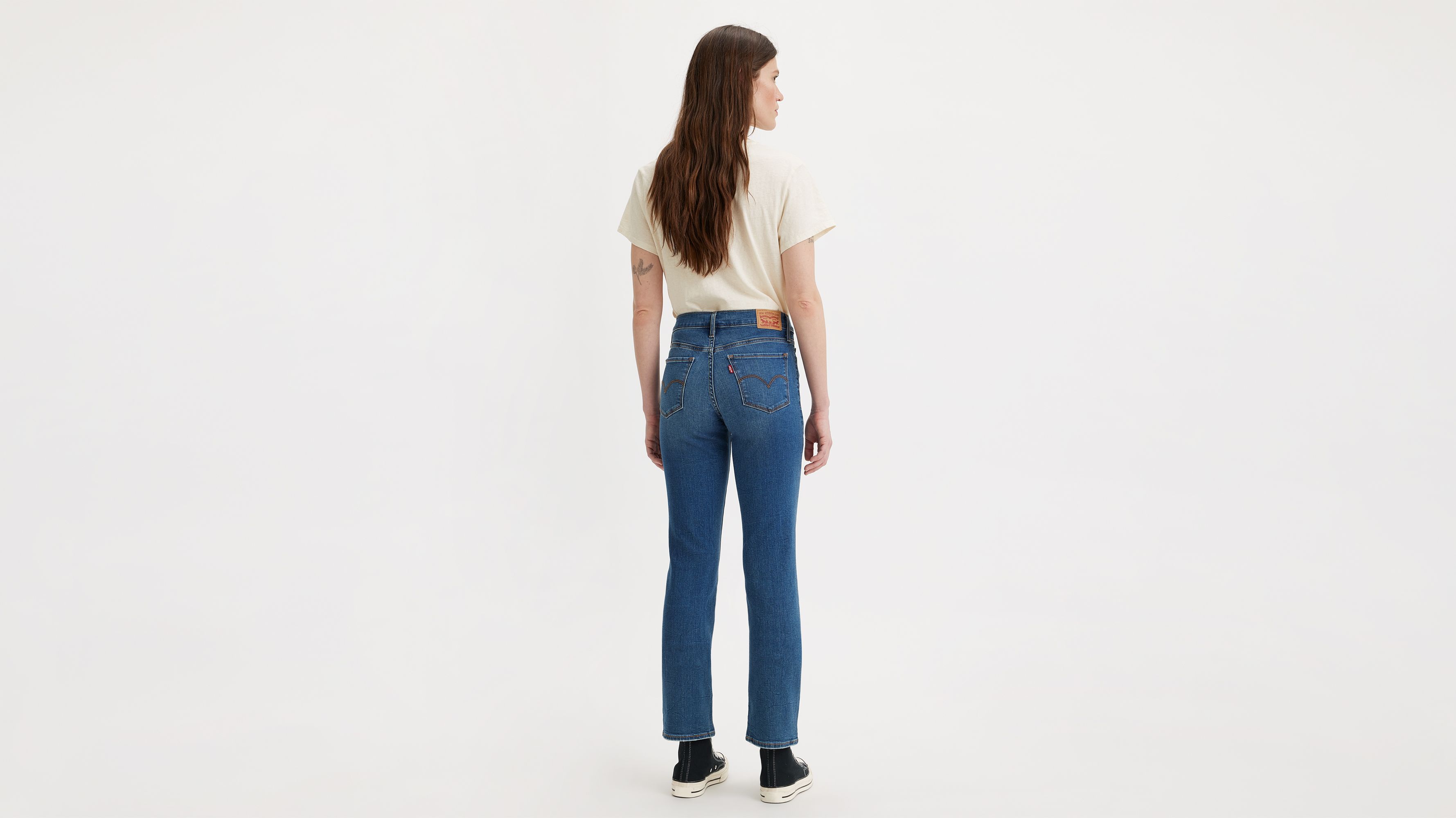 LEVI'S 314 SHAPING STRAIGHT WOMEN'S JEANS 24X30 