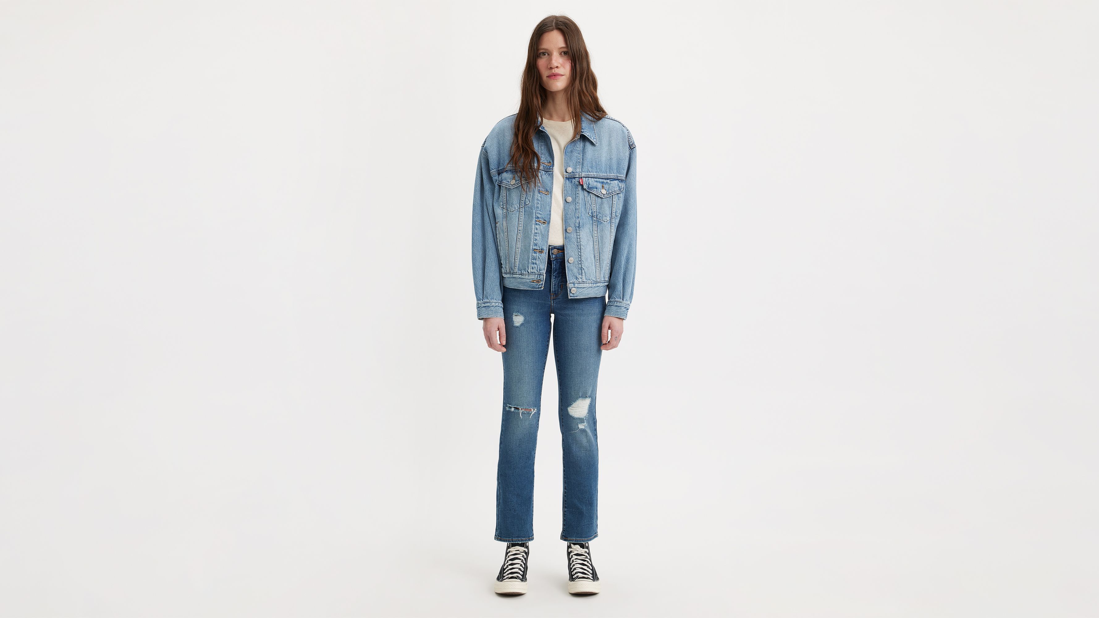 314 Shaping Straight Women's Jeans - Dark Wash | Levi's® US