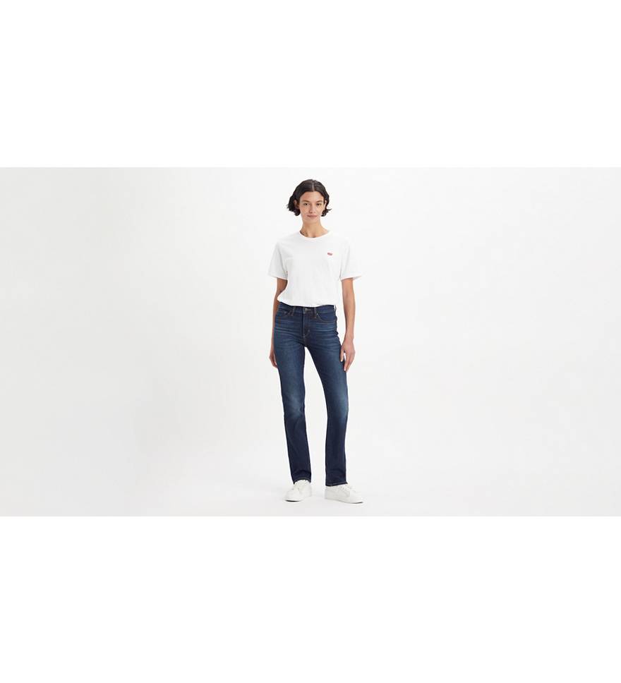 314™ Shaping Straight Jeans - Blue | Levi's® CZ