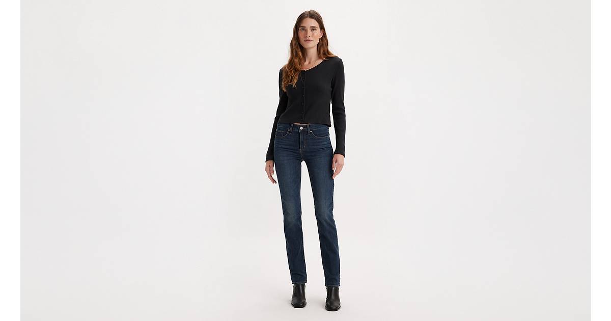 314 Shaping Straight Cool Women's Jeans - Dark Wash | Levi's® US