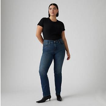 314 Shaping Straight Women's Jeans - Dark Wash | Levi's® US 314 Shaping Straight Women's Jeans - Dark Wash | Levi's® US