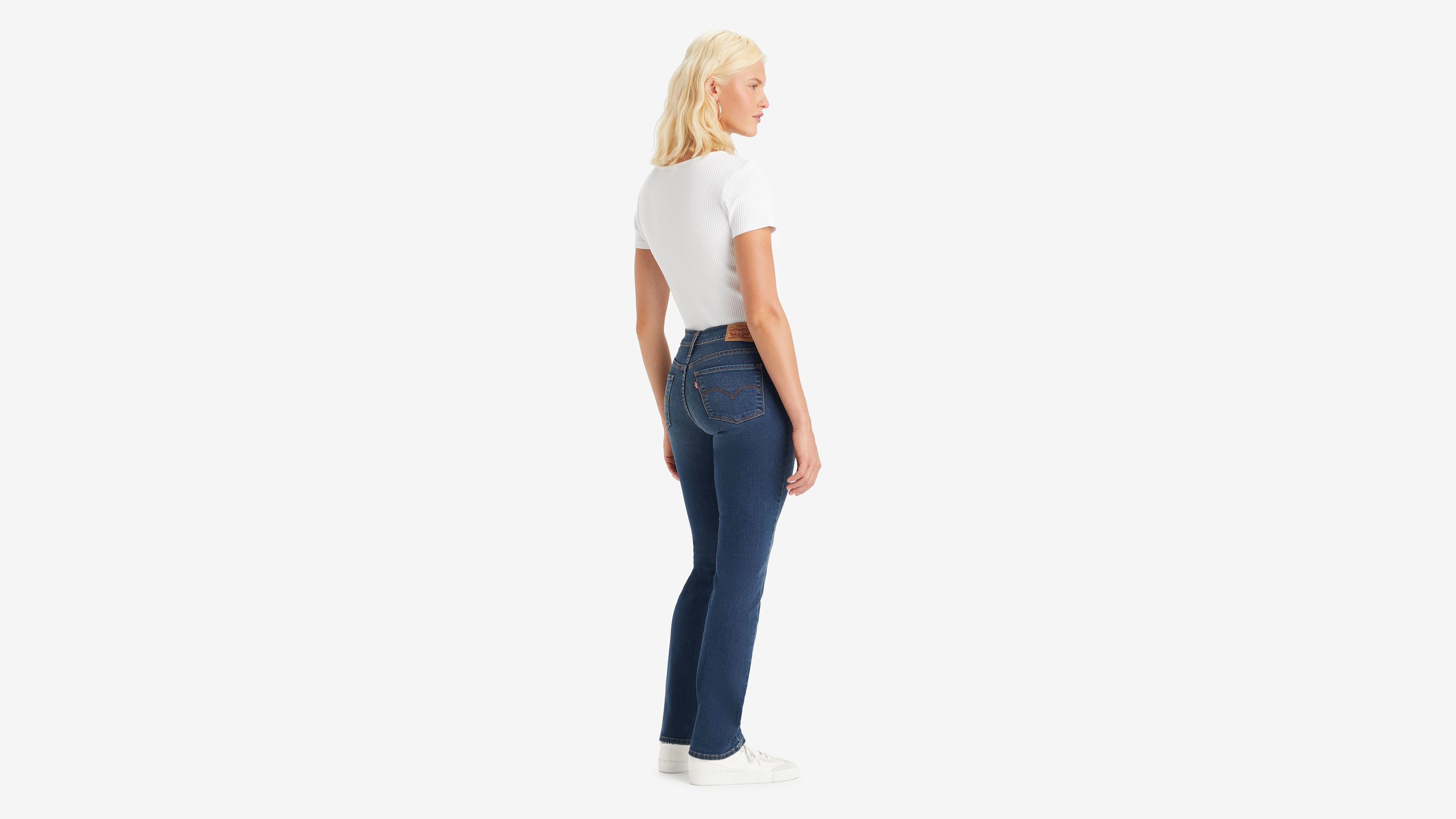 NWOT Women Blue Spice Jeans, Size 3/4 Waist 28-31, Inseam 30