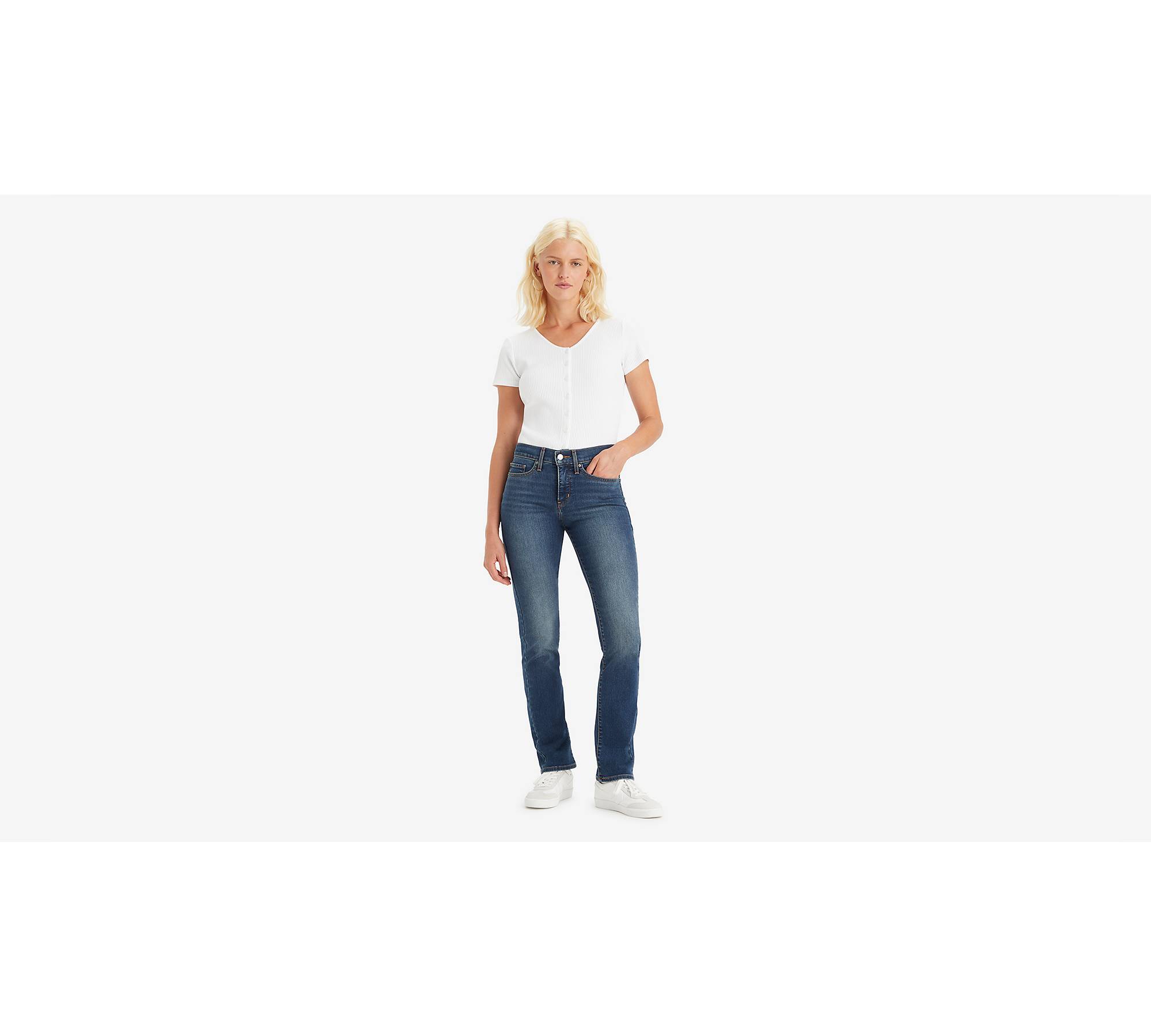Levi's 392500044 Womens Classic Straight Jean Slate Oahu Morning Dew – J.C.  Western® Wear