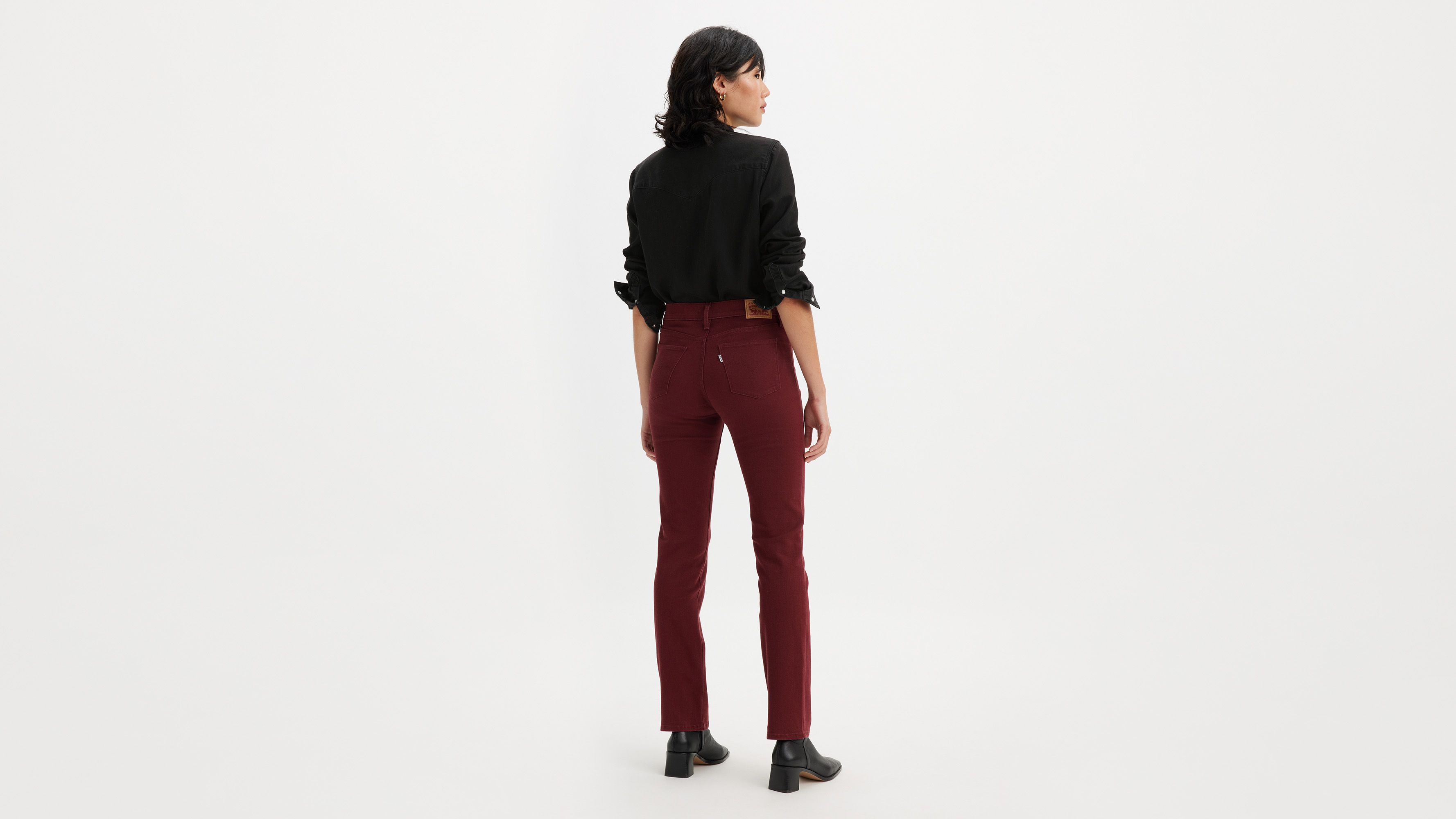314 Shaping Straight Women's Jeans - Red | Levi's® US