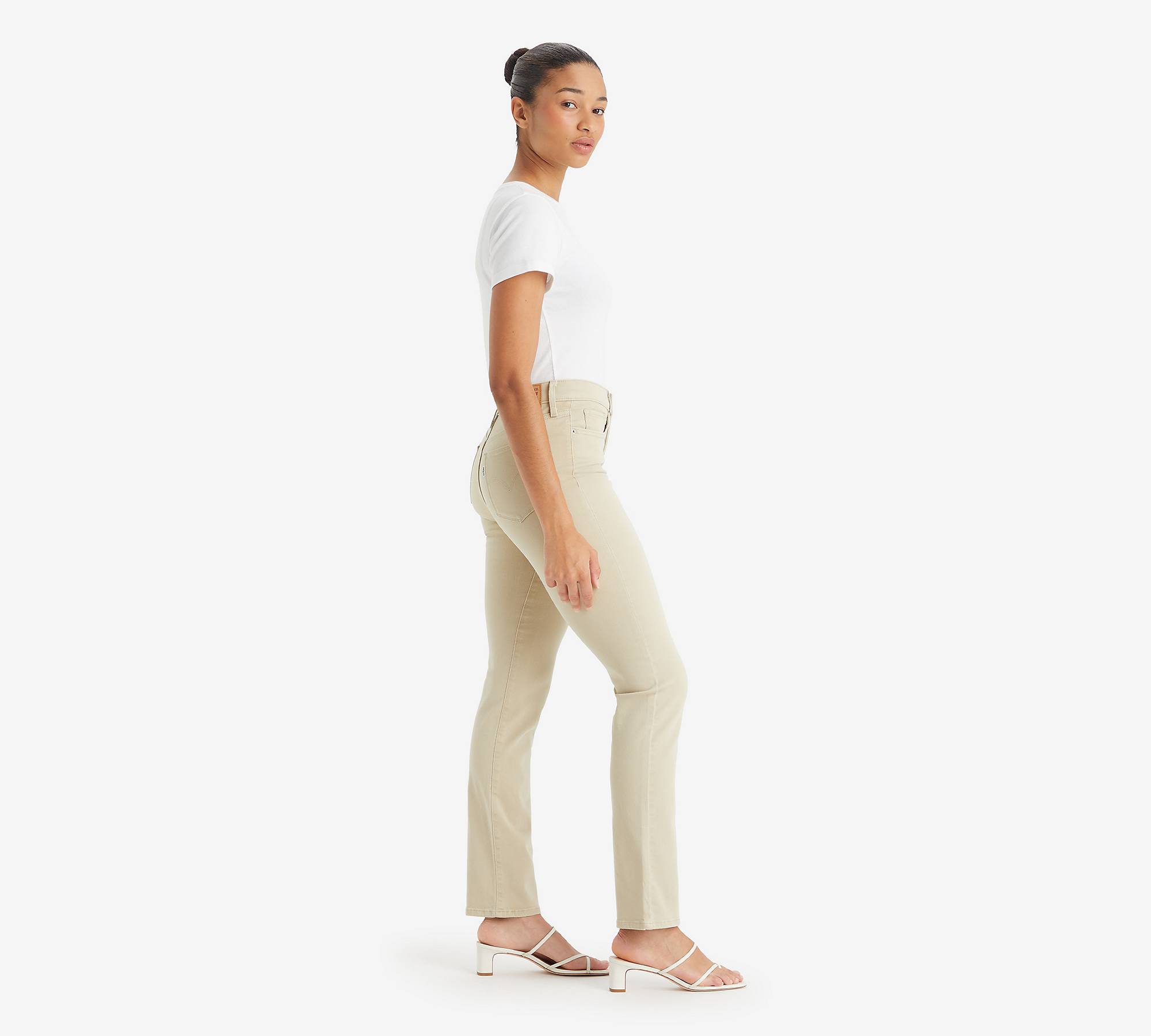 314 Shaping Straight Women's Jeans - Tan | Levi's® US