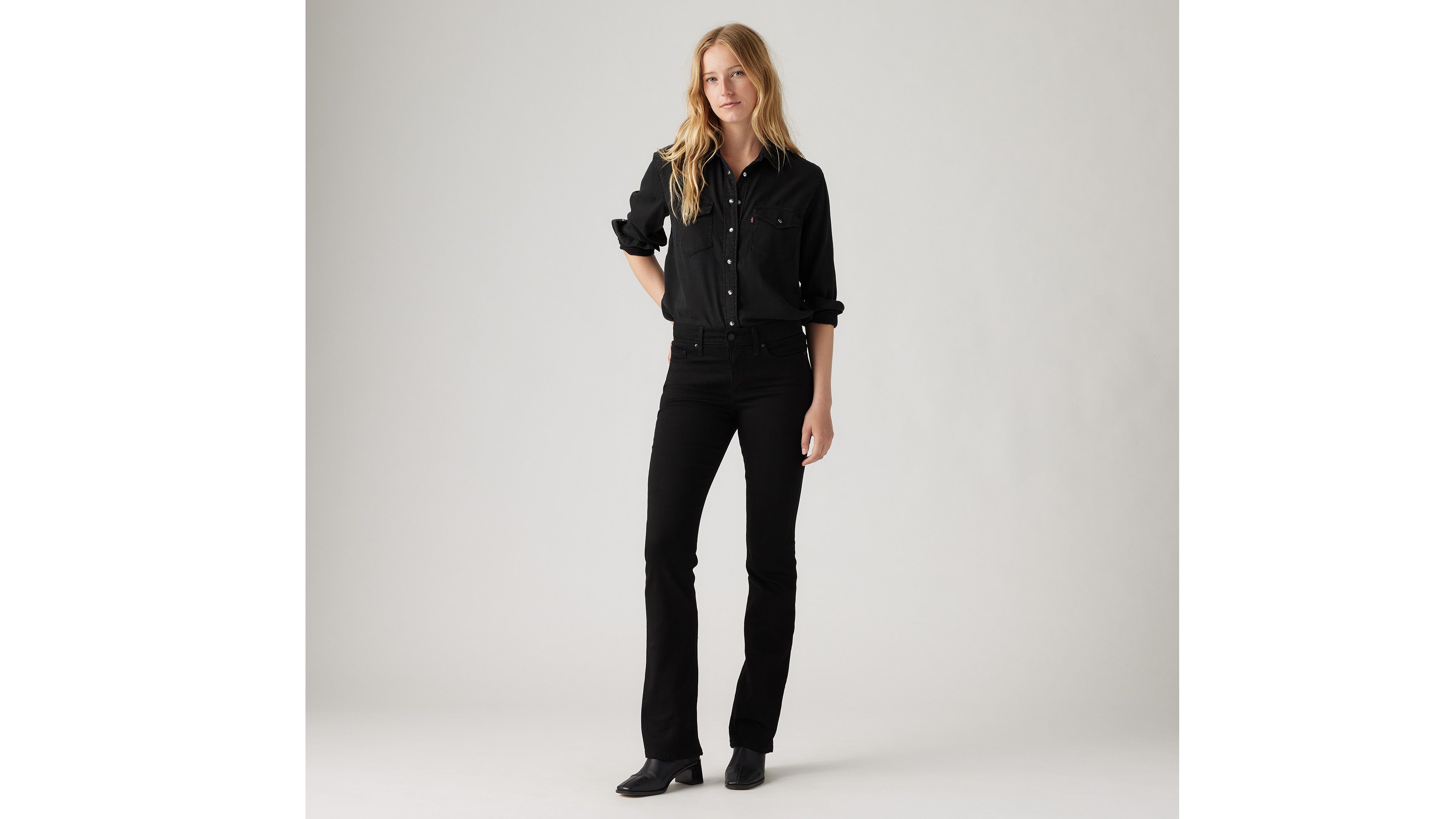 315™ Shaping Bootcut Jeans - Black 