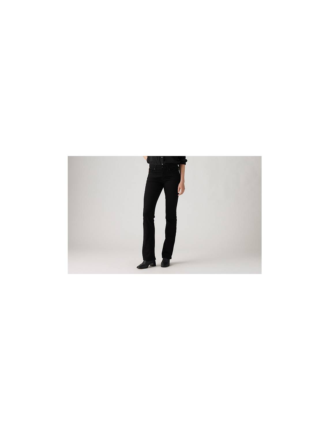 Women's Boot Cut Performance Formal Dress Pant - Black - CK182832L90