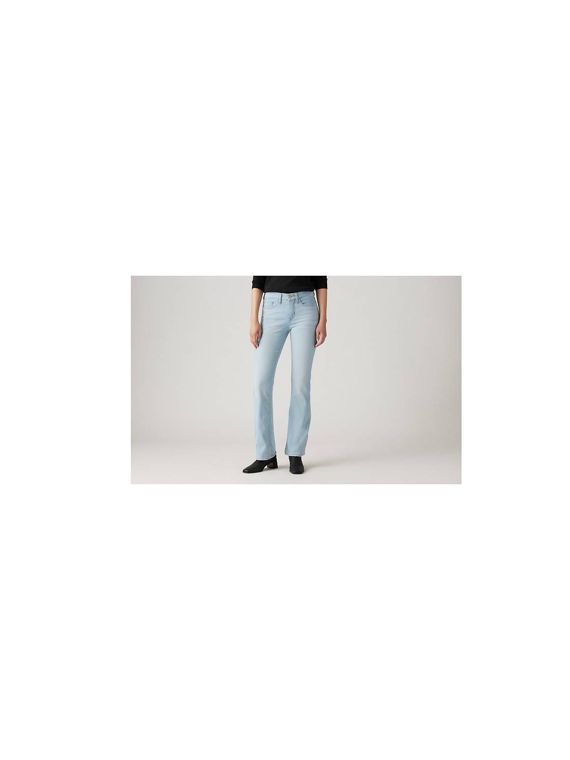 Light Wash Blue Jeans with Front Seam - Elements Unleashed