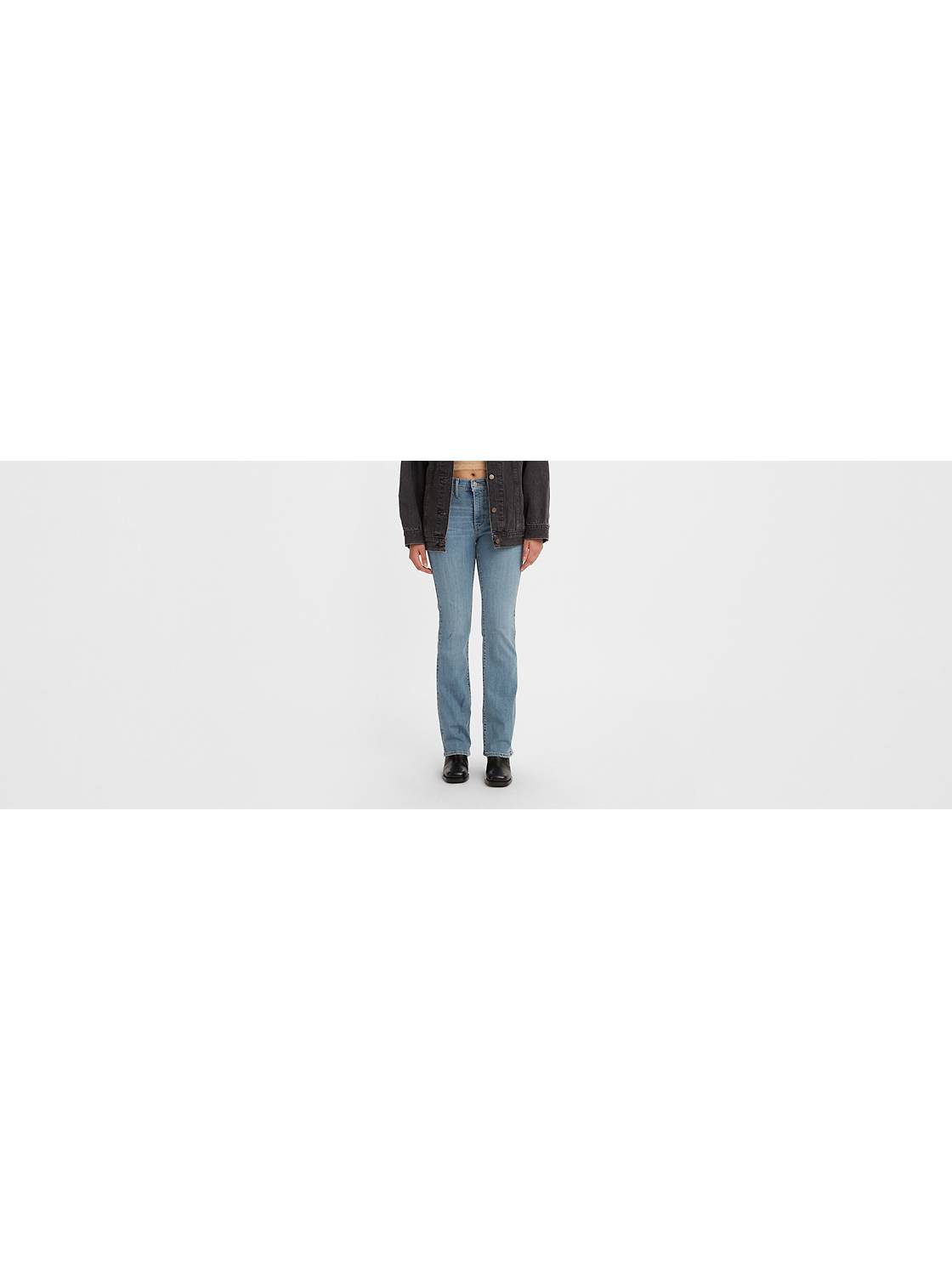 Signature by Levi Strauss & Co. Gold Label Women's Totally Shaping Bootcut  Jeans (Available in Plus Size), (New) Crackleton, 10 Short at   Women's Jeans store
