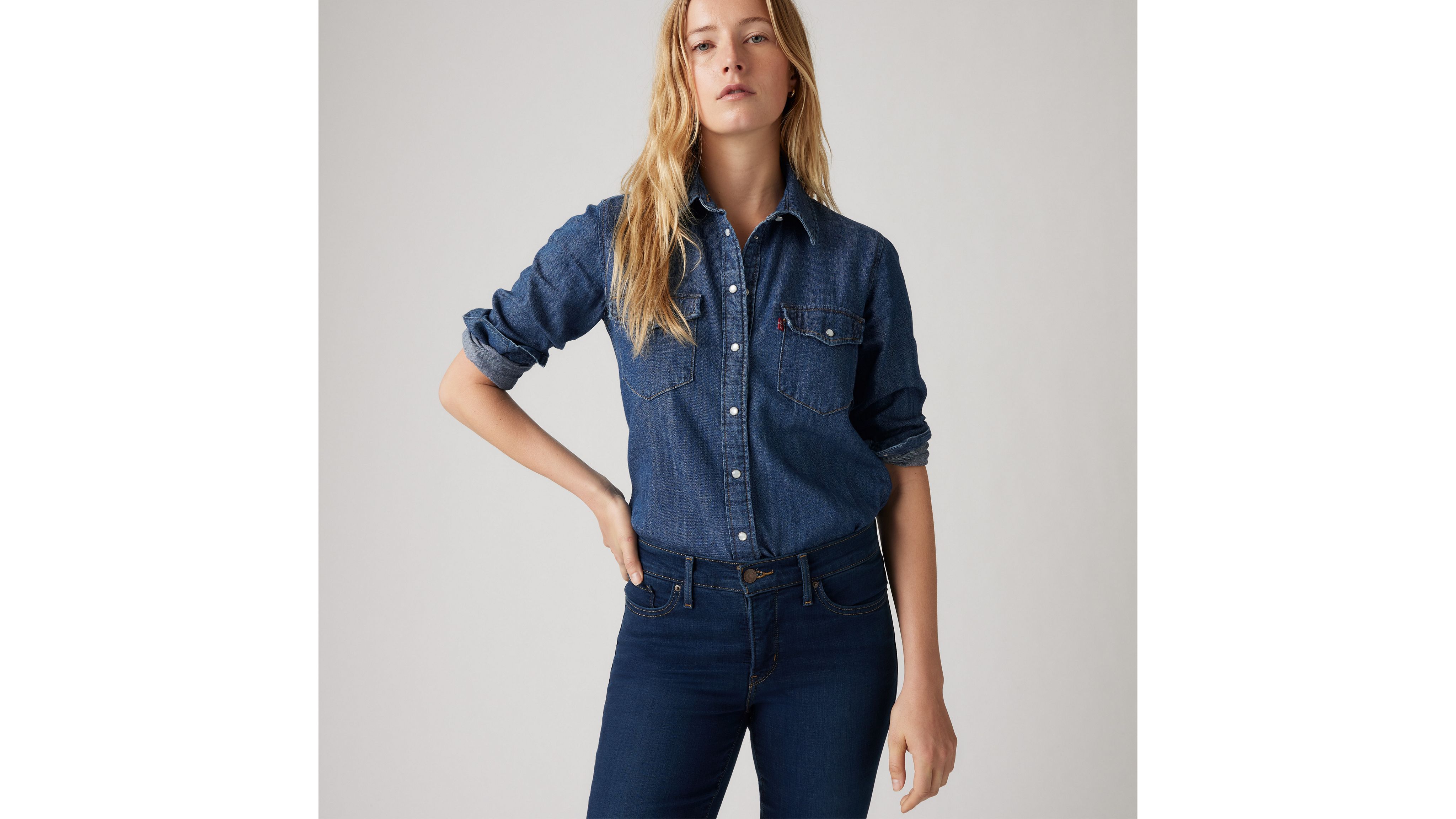 Levi's 315 Shaping Bootcut Women's Jeans 34x30 In Cobalt March