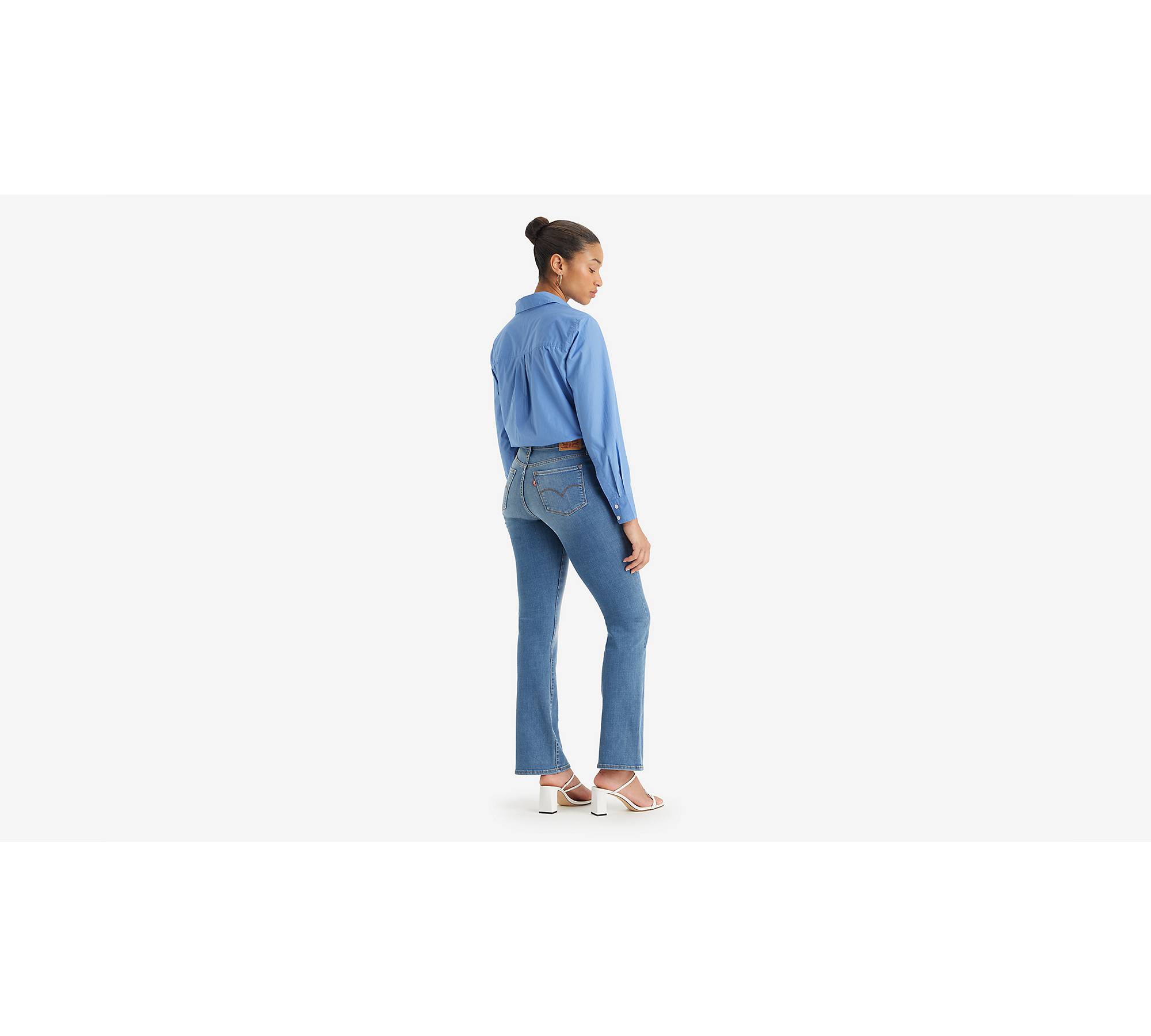 315™ Shaping Bootcut Jeans - Blue | Levi's® GB