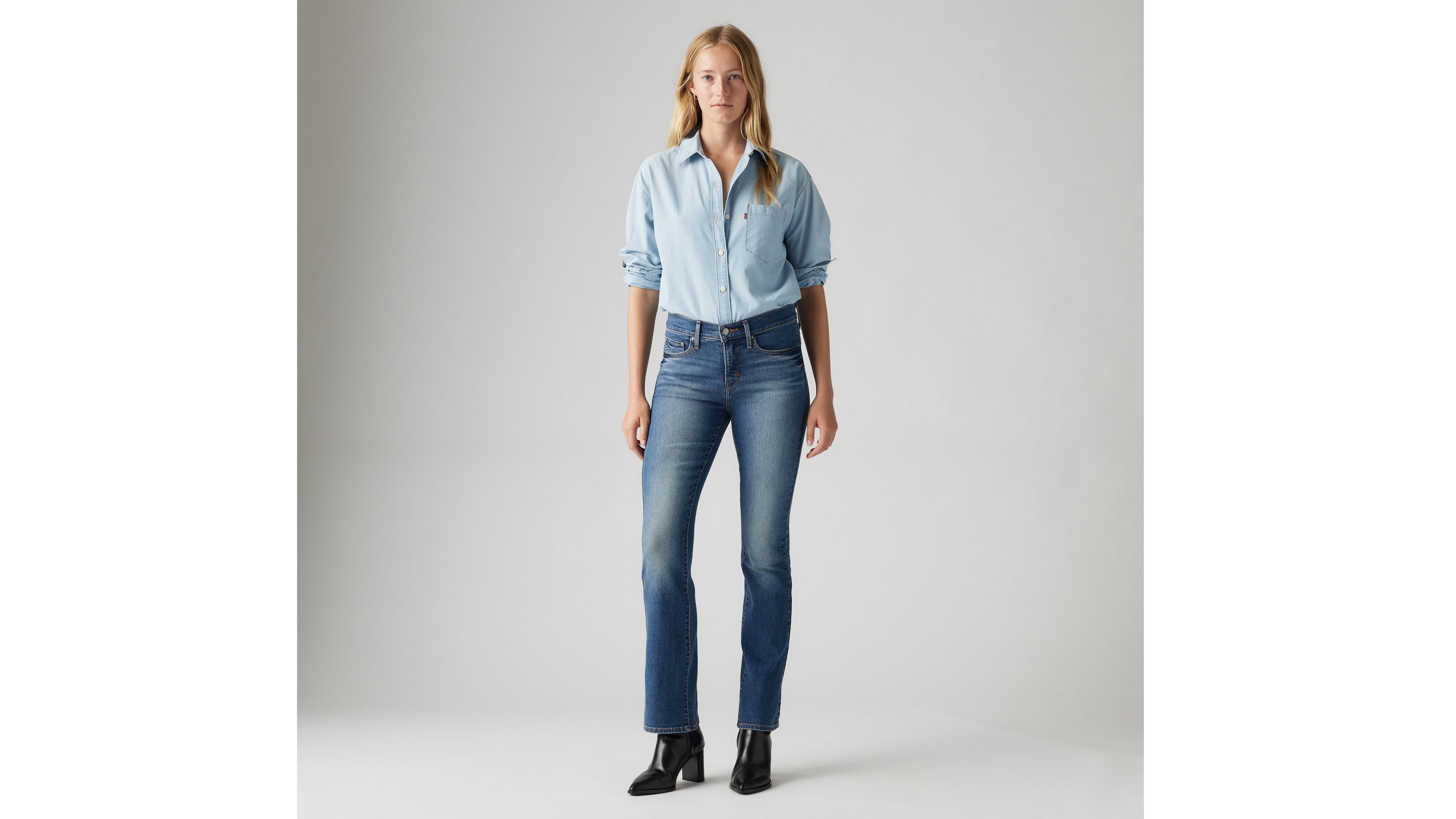 Levi's 315 Shaping Bootcut Jeans In Los Dos