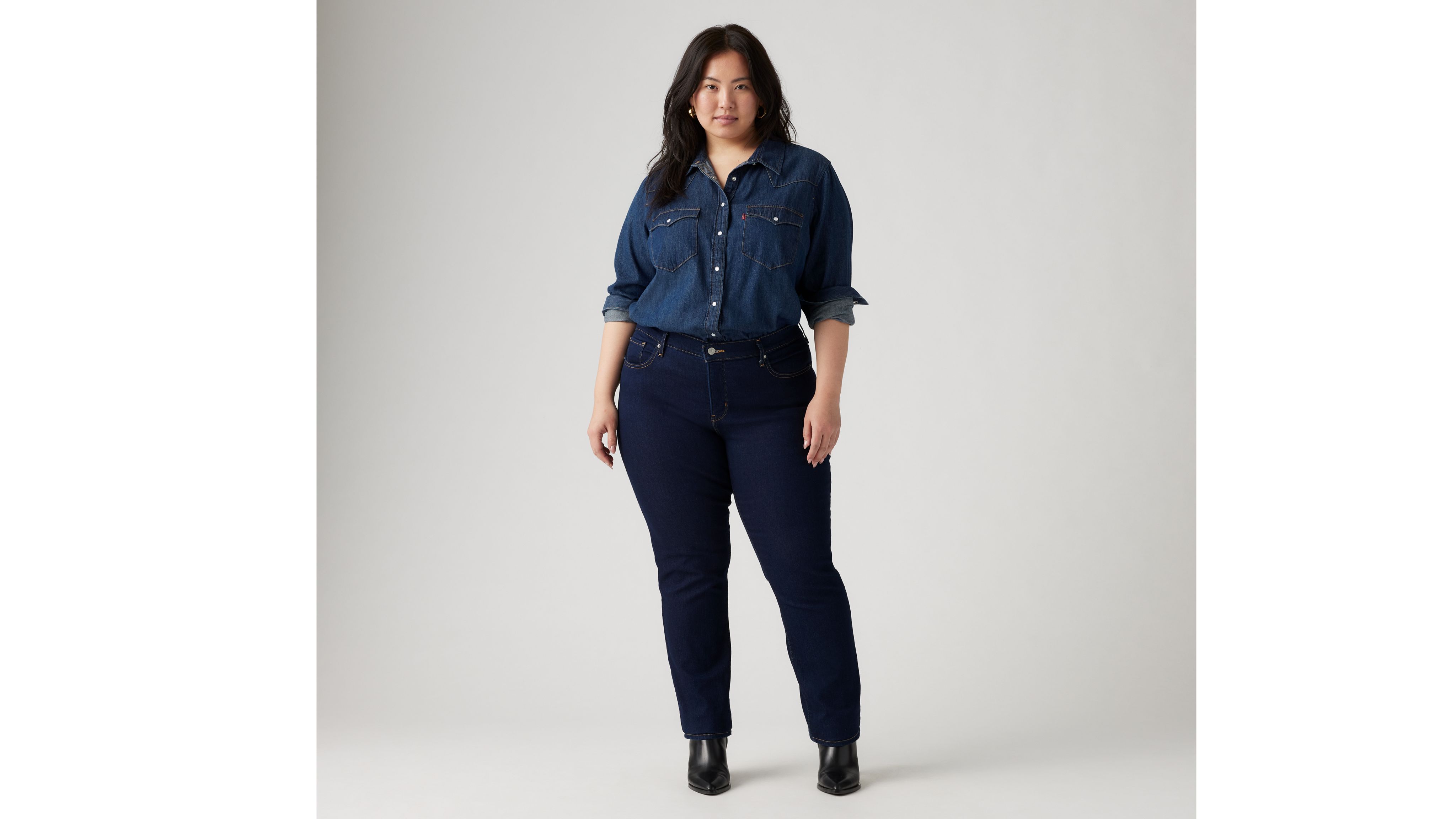 314 Shaping Straight Fit Women's Jeans (Plus Size