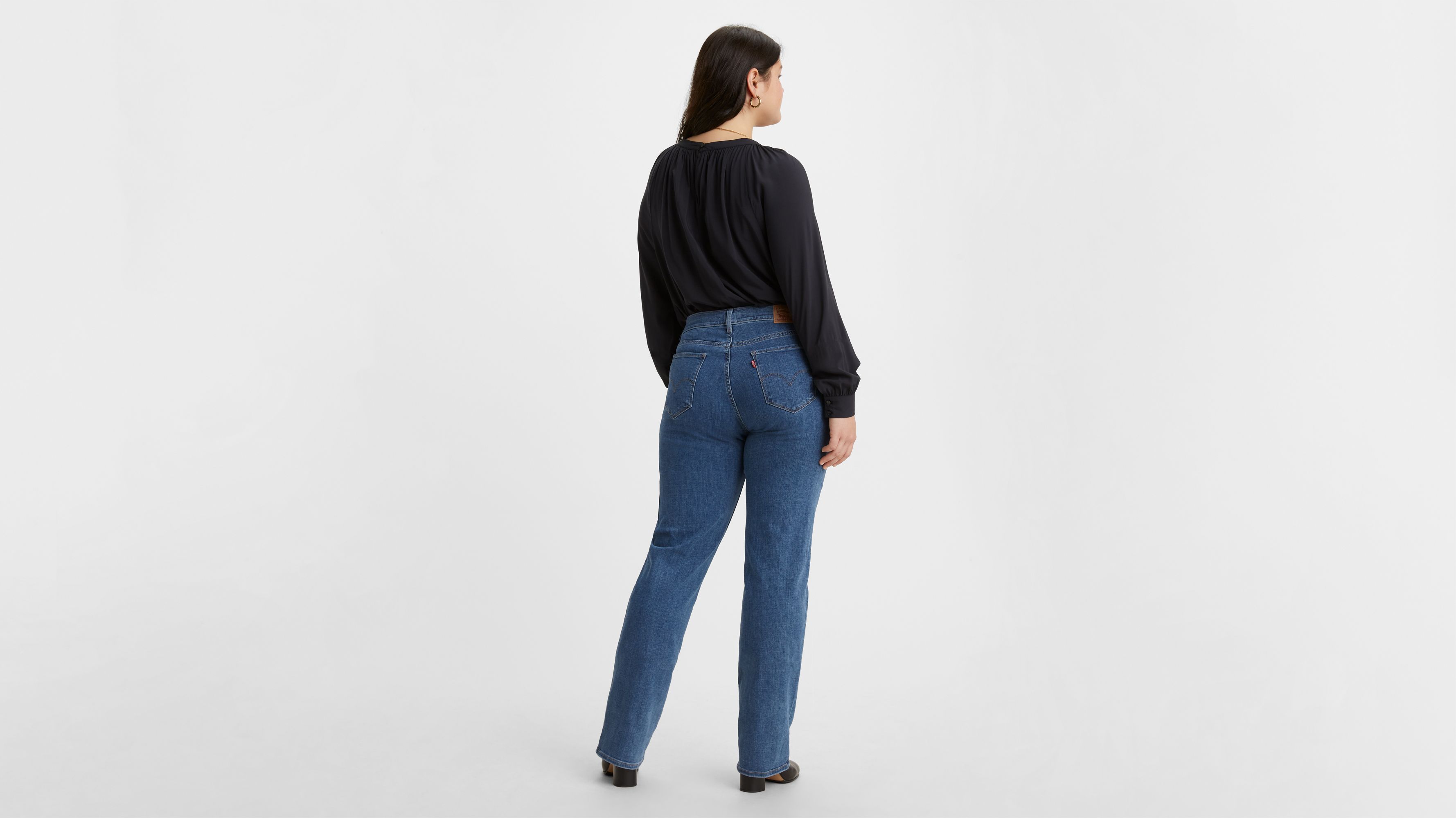 levi's women's plus size 314 shaping straight jean