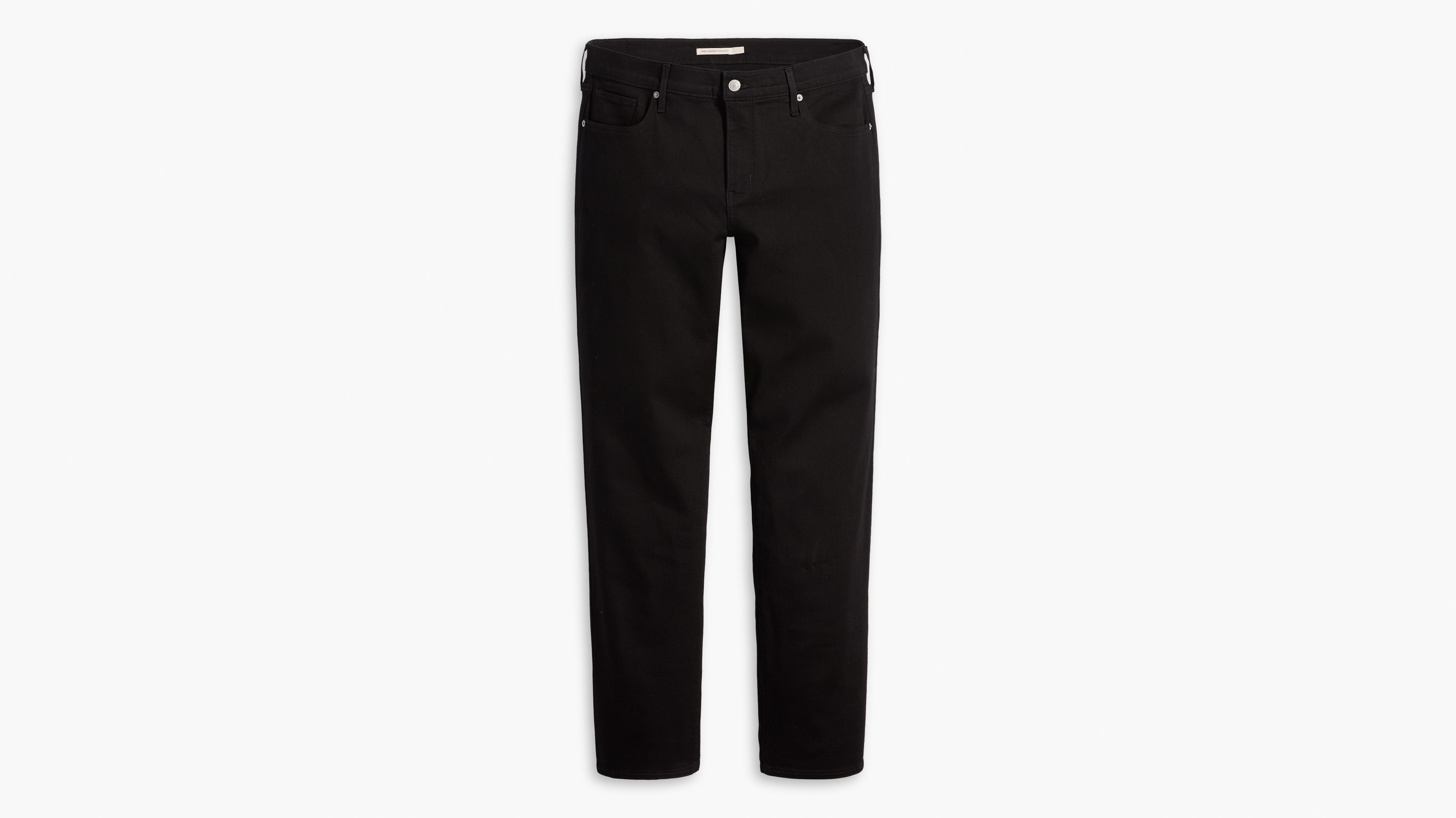 Levi's 314 Shaping Straight Jeans In Soft Black 2