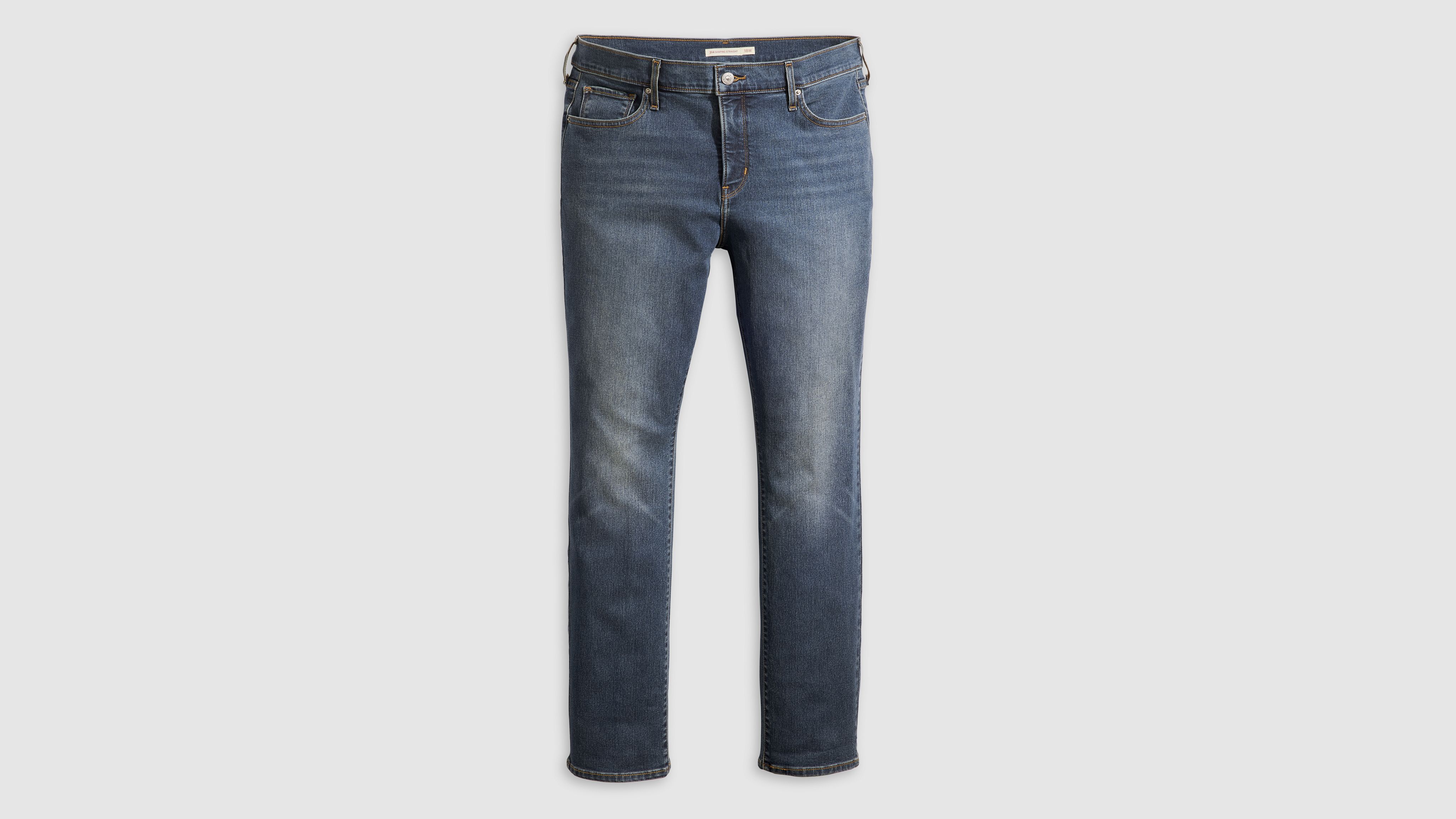 Levi's 314 Shaping Straight Jeans In Zealous Blue