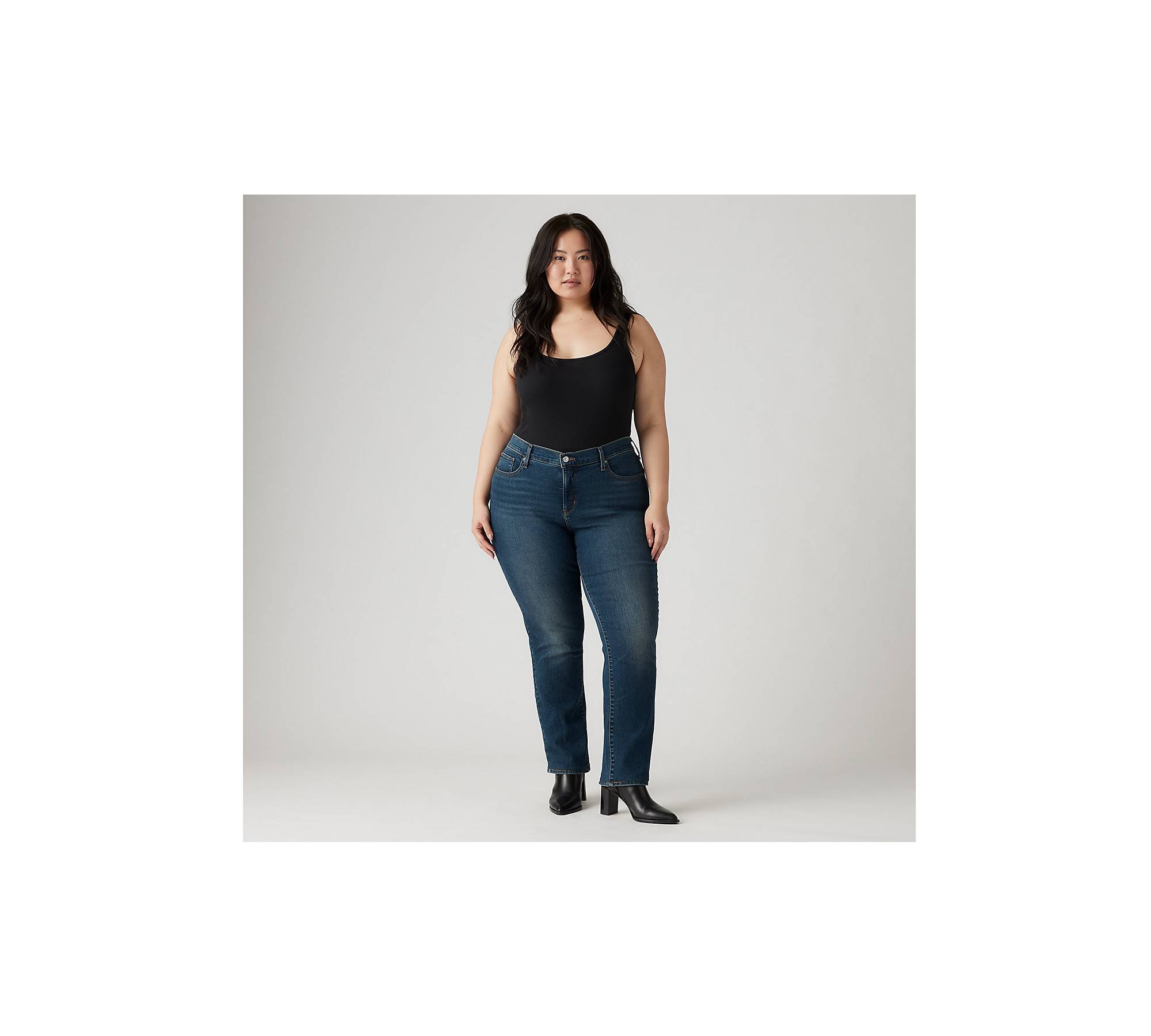 314 Shaping Straight Women's Jeans (Plus Size) 1