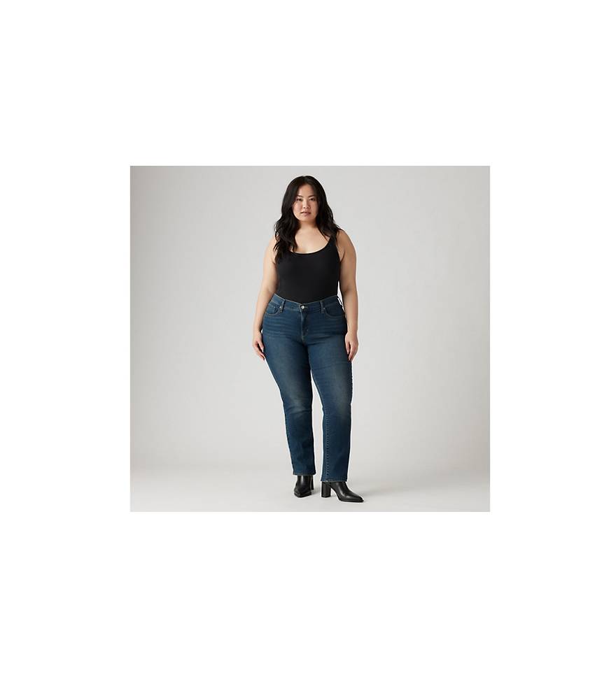 Bermuda Meia Coxa Plus Size Jeans Lixado Decidida - Decidida Jeans