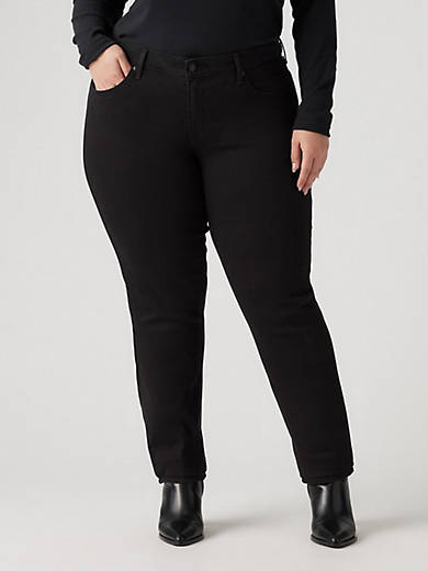 311 Shaping Skinny Women's Jeans (plus Size) - Black | Levi's® CA