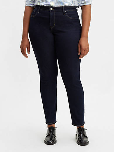 311 Shaping Skinny Women's Jeans (plus Size) - Dark Wash | Levi's® CA