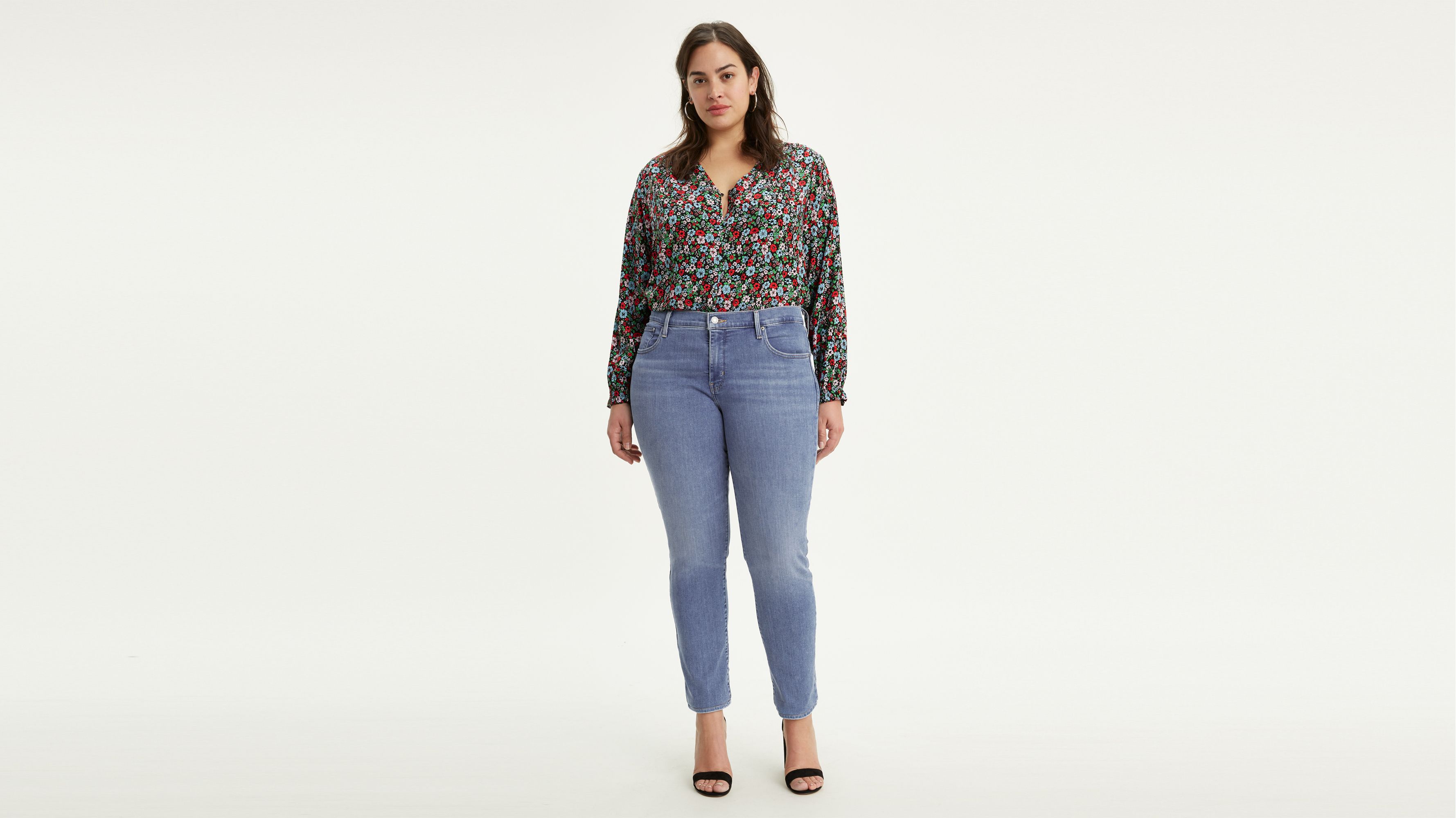 plus size levi's 311 shaping skinny jeans