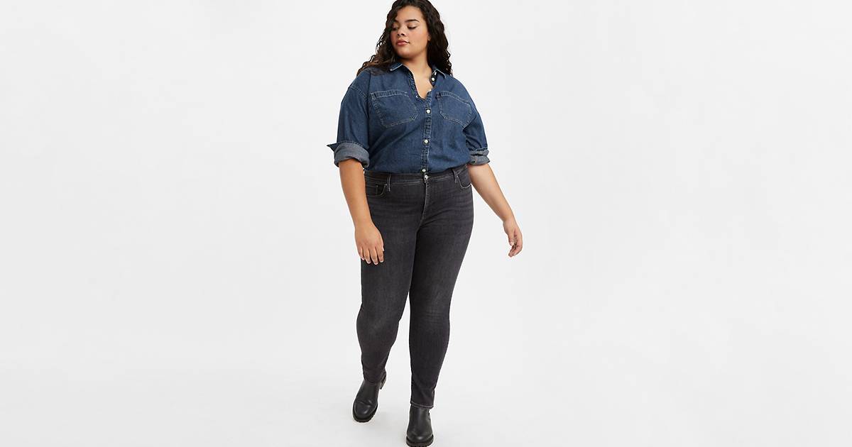 311 Shaping Skinny Women's Jeans (plus Size) - Grey | Levi's® US