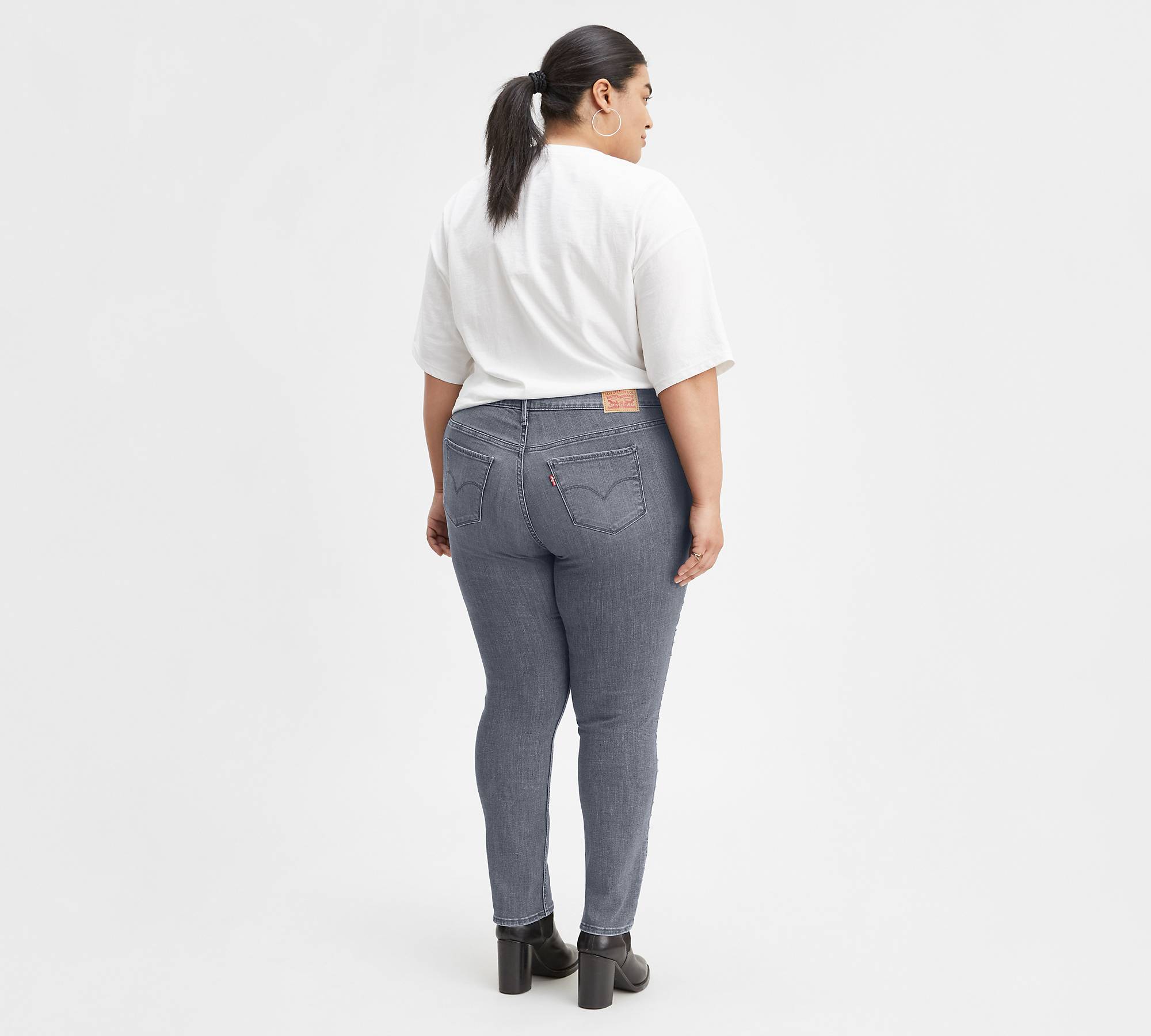 311 Shaping Skinny Women's Jeans (plus Size) - Grey | Levi's® CA