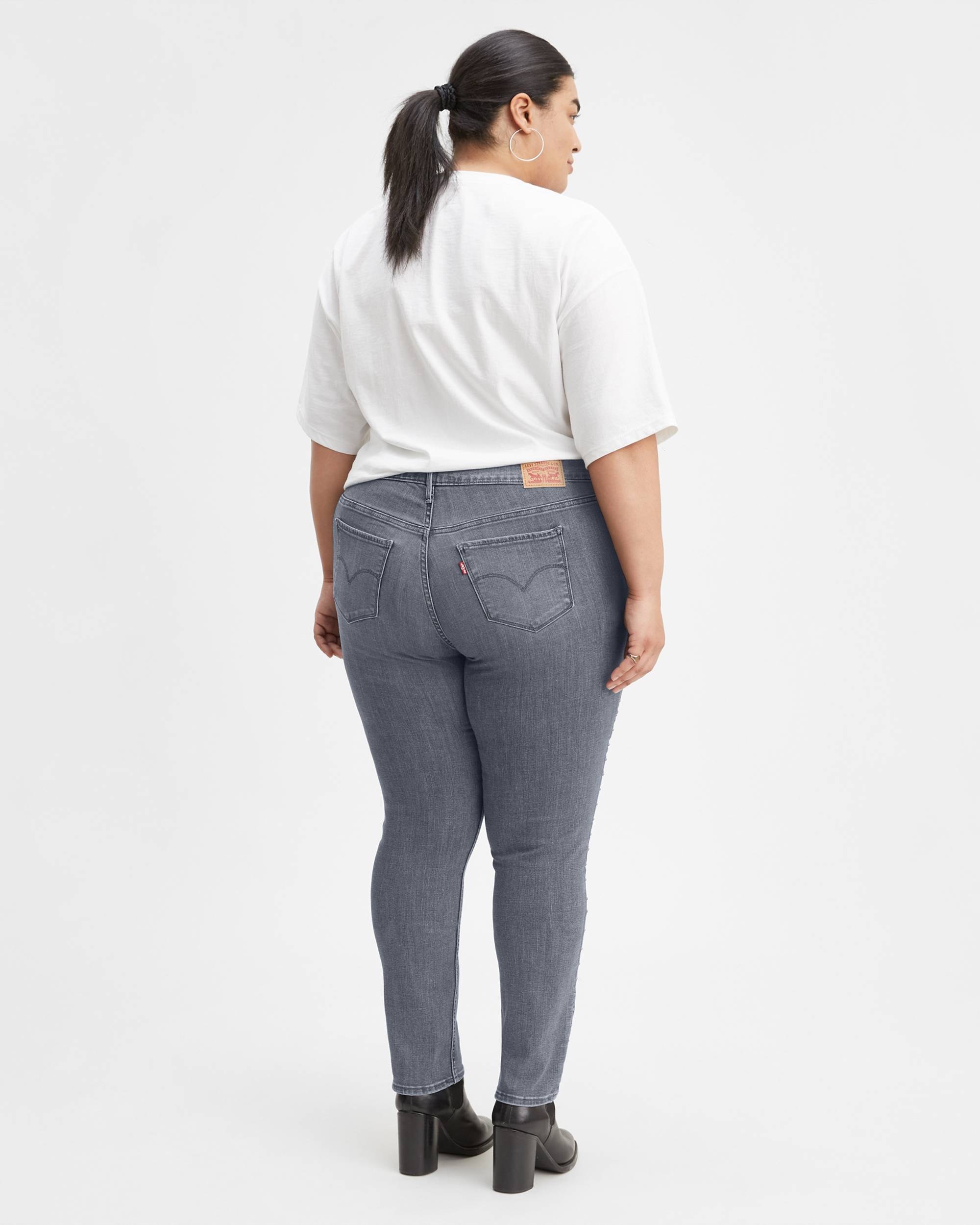 311 Shaping Skinny Women's Jeans (plus Size) - Grey | Levi's® US 311 Shaping Skinny Women's Jeans (plus Size) - Grey | Levi's® US