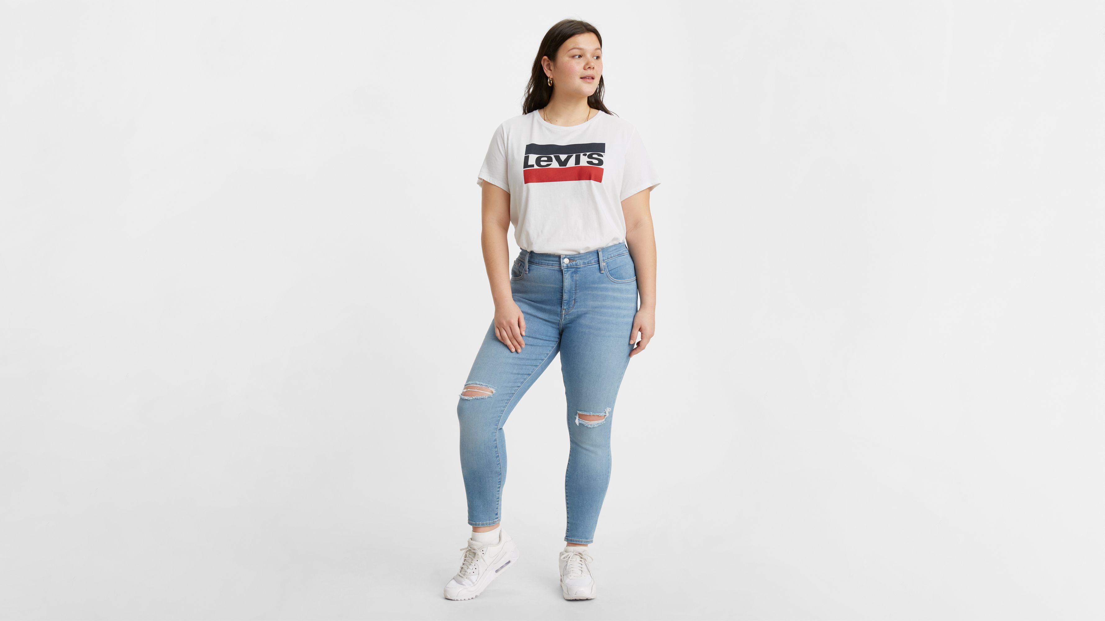 cheap plus size levi jeans