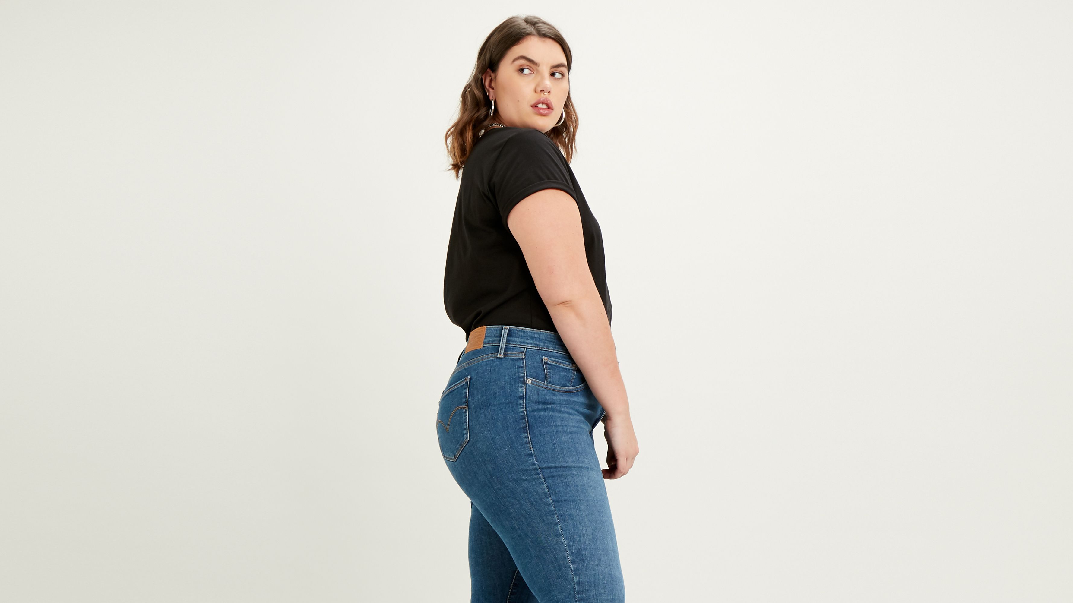 plus size levi's 310 shaping super skinny jeans